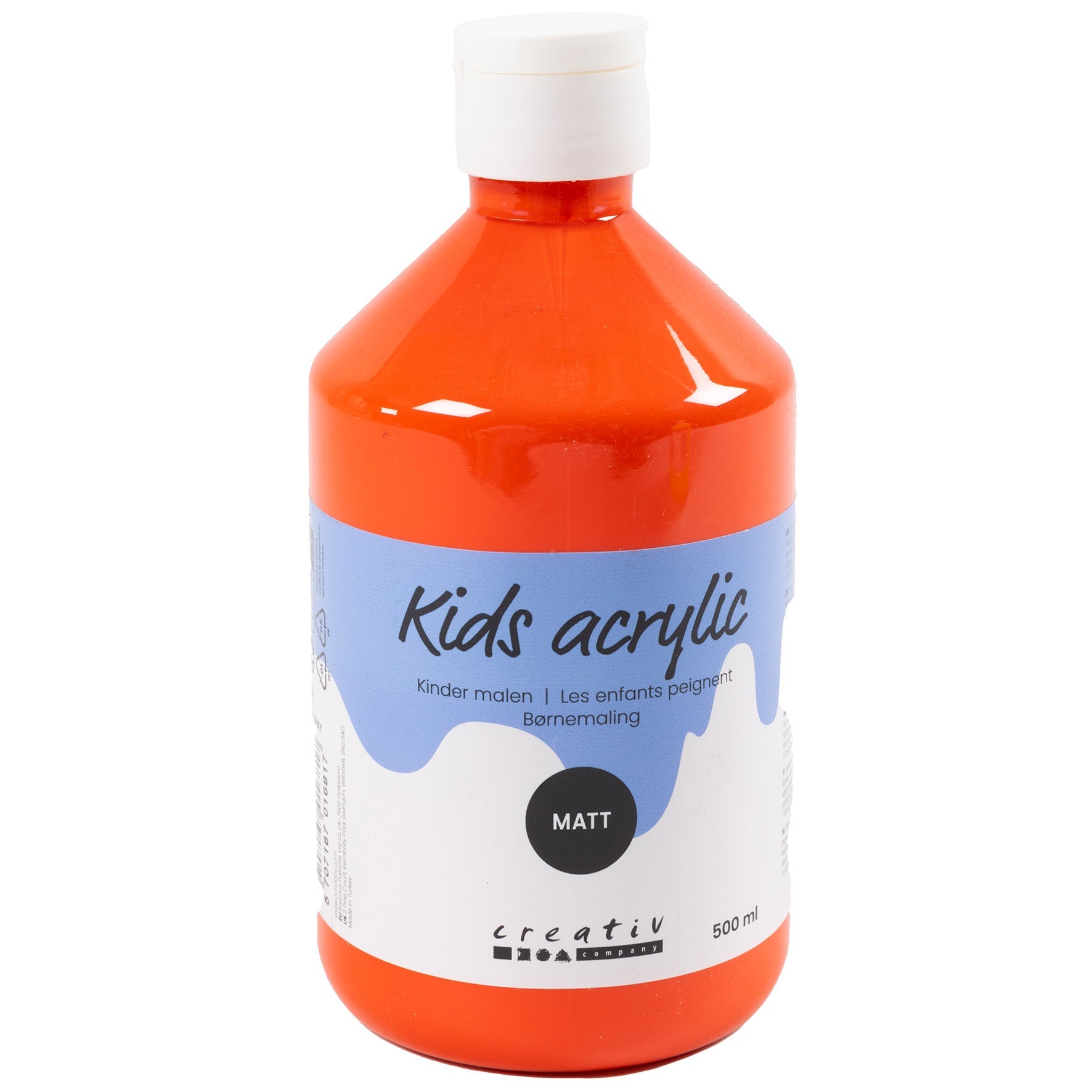 [8100277] Täckfärg Readymix matt 500 ml orange