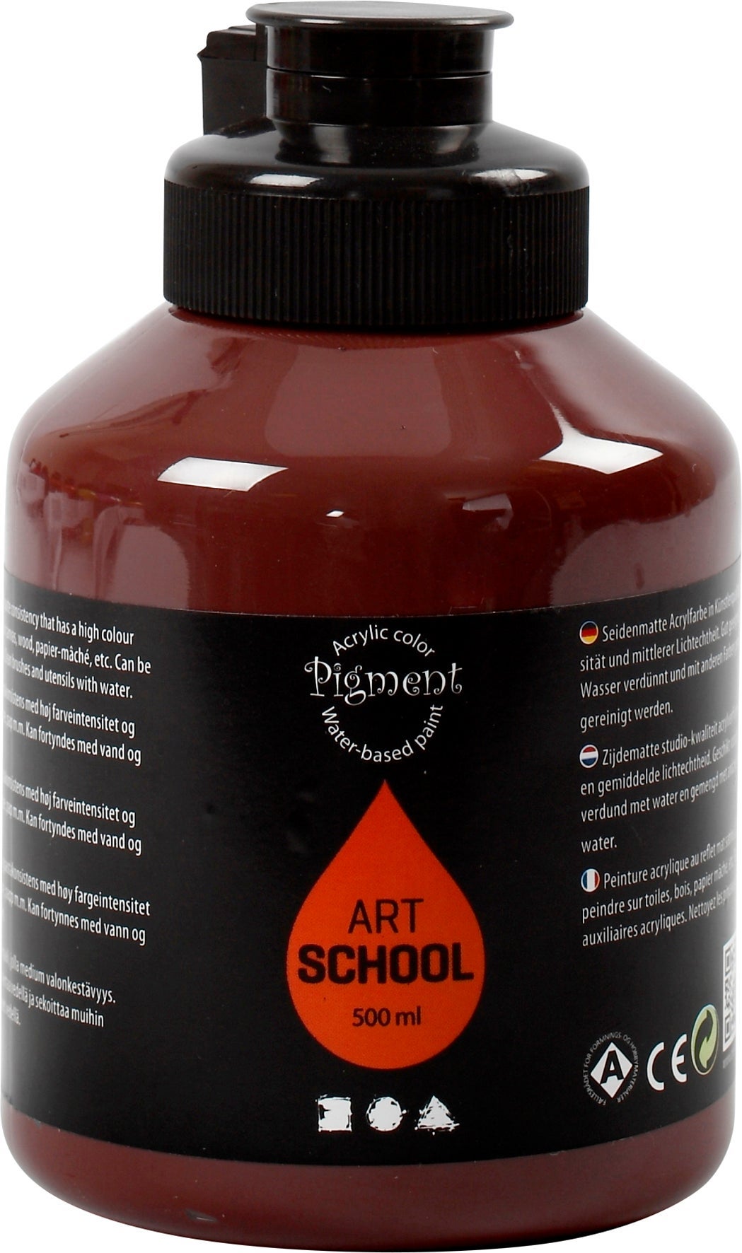 [8100742] Akrylfärg Pigment 500ml brun