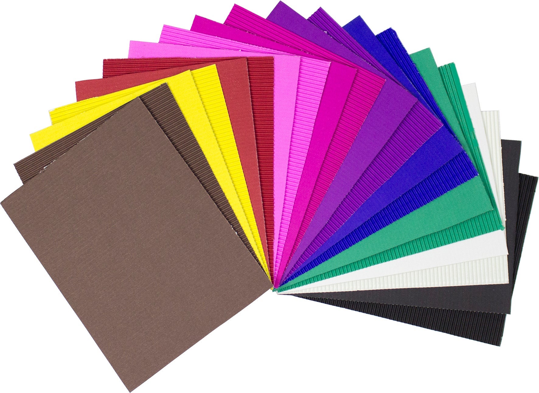 [8300107] Wellpapp 50x70cm sorterade färger 10/fp