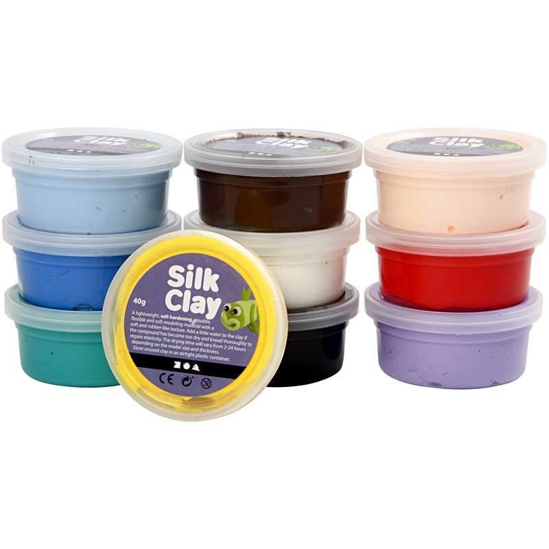 [8100436] Silk Clay standard 10x40 g