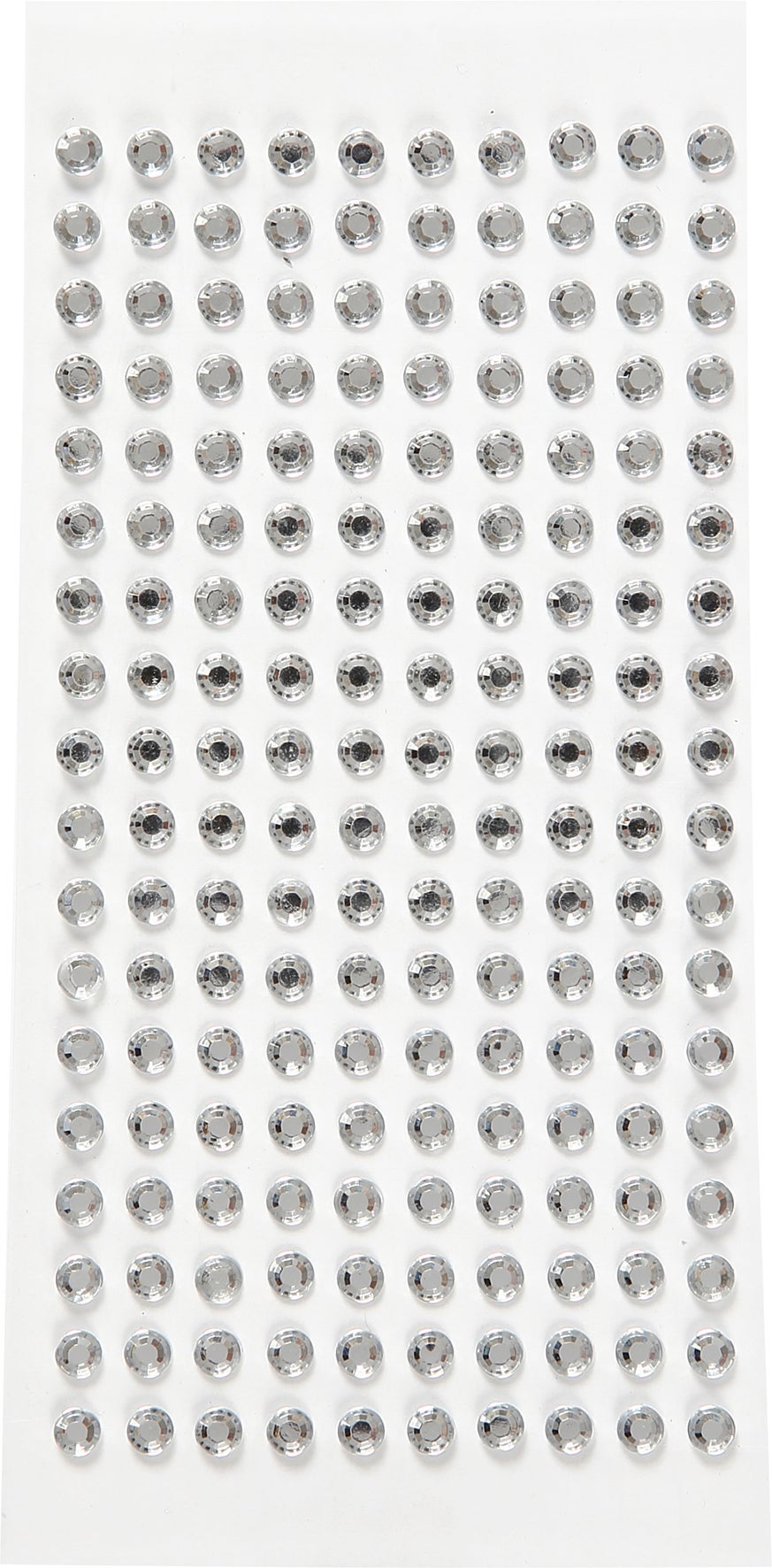 [8310127] Rhinestones 5mm silver 144/fp