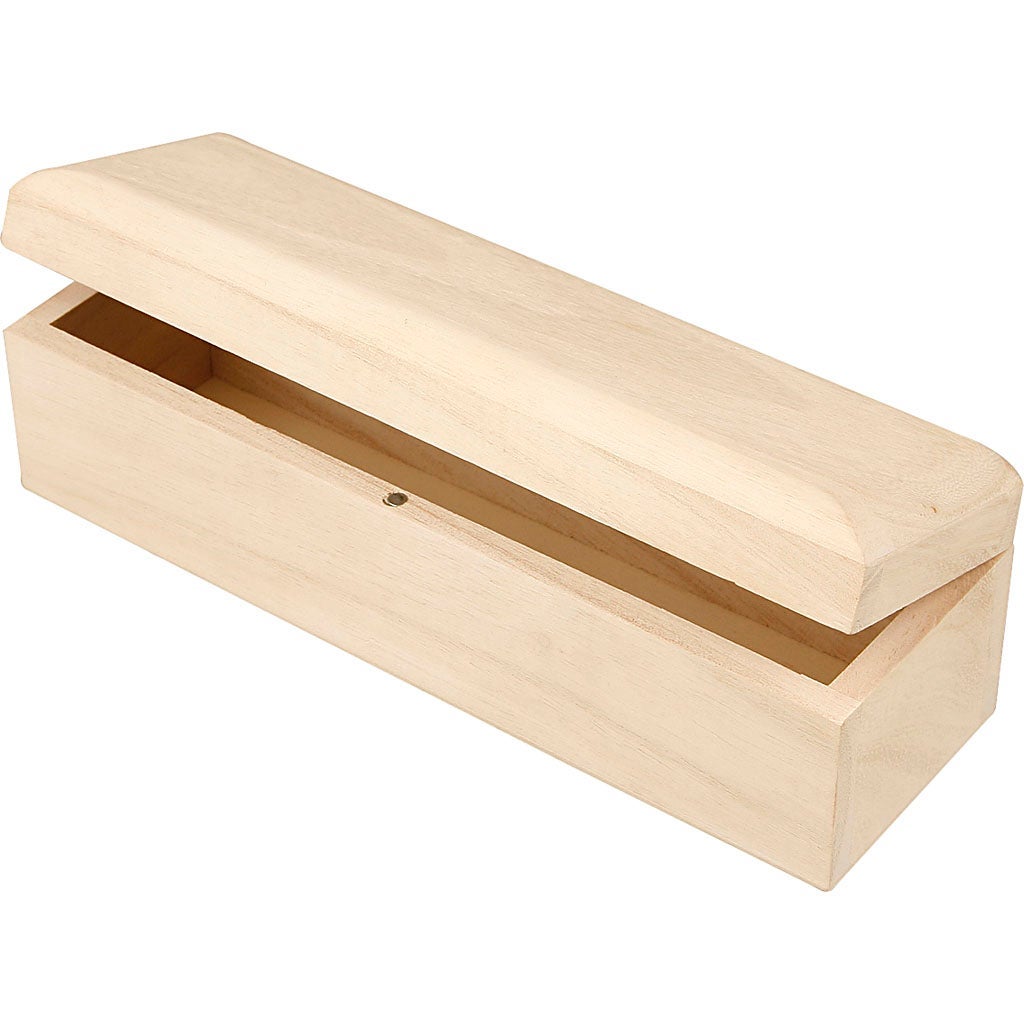 [8300801] Ask avlång 20x6x6cm kejsarträd