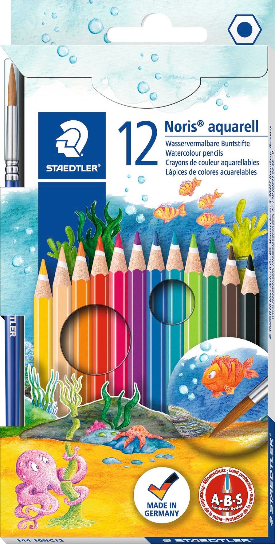 [8220870] Akvarellpenna Staedtler 12/fp