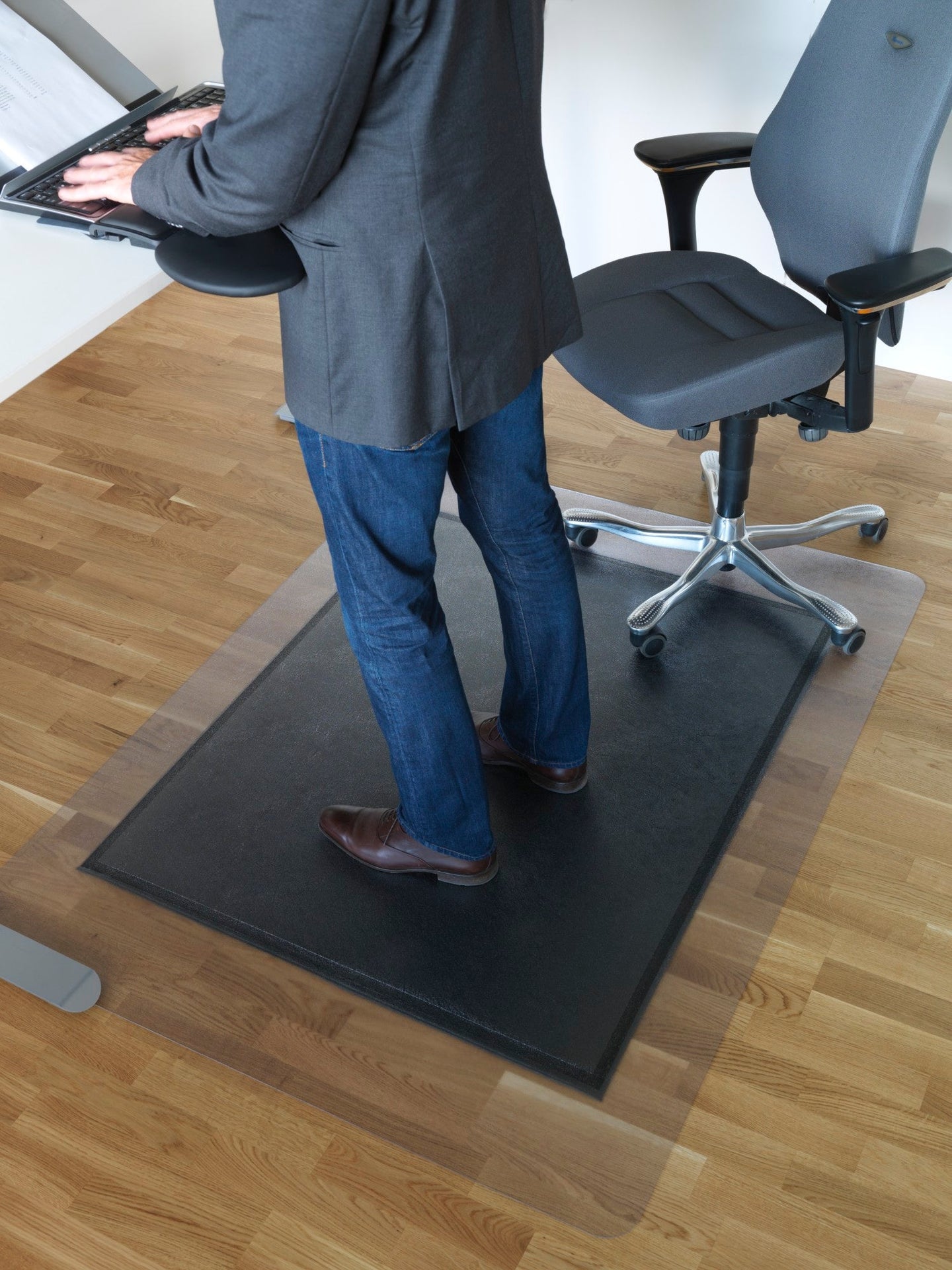 [2470041] Ståmatta Yoga Sitt/Stå transparent