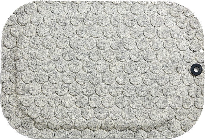 [8552250] Ståmatta StandUp Circle 770x530 mm White Ash