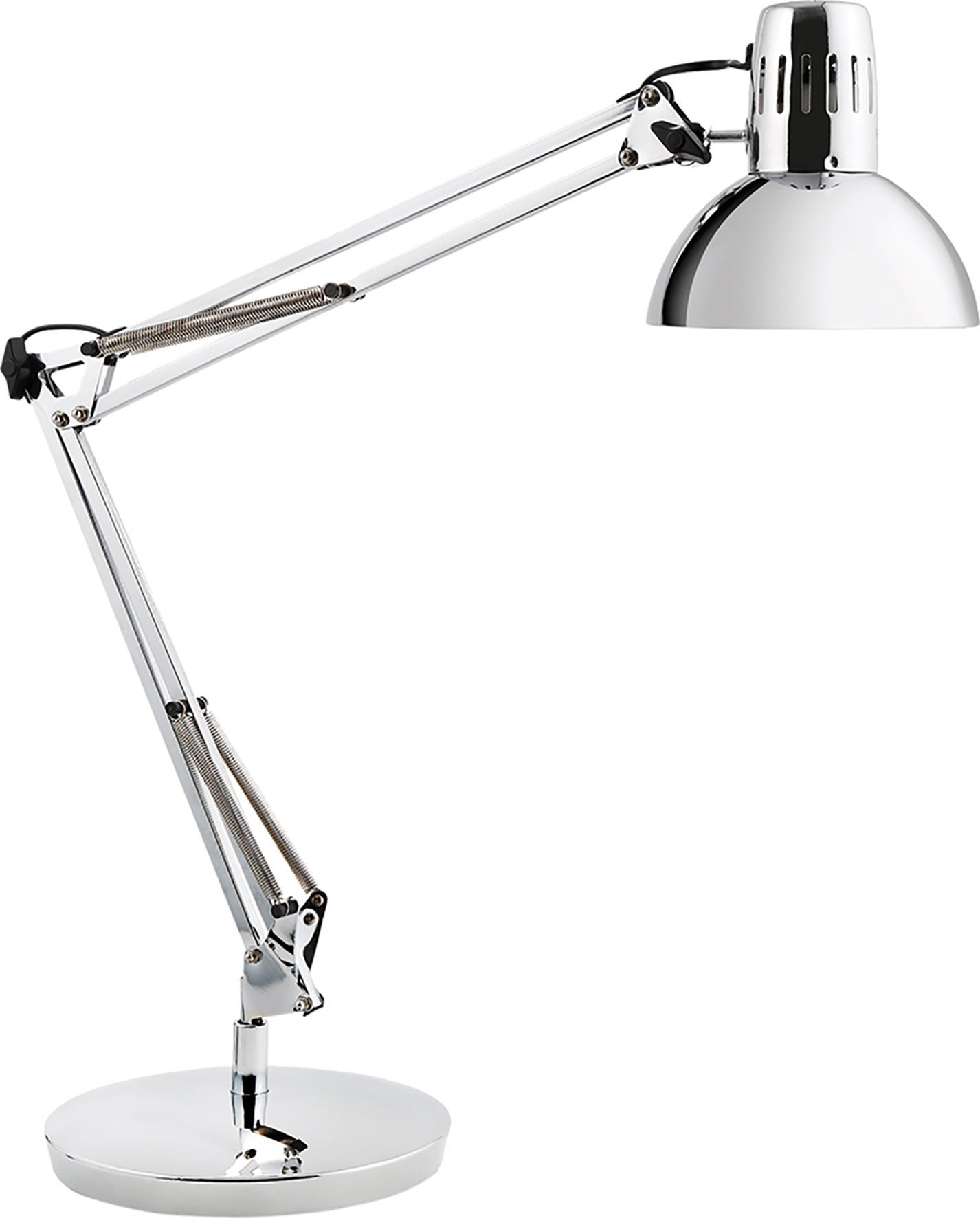 [8556975] Skrivbordslampa Architect Silver/Krom