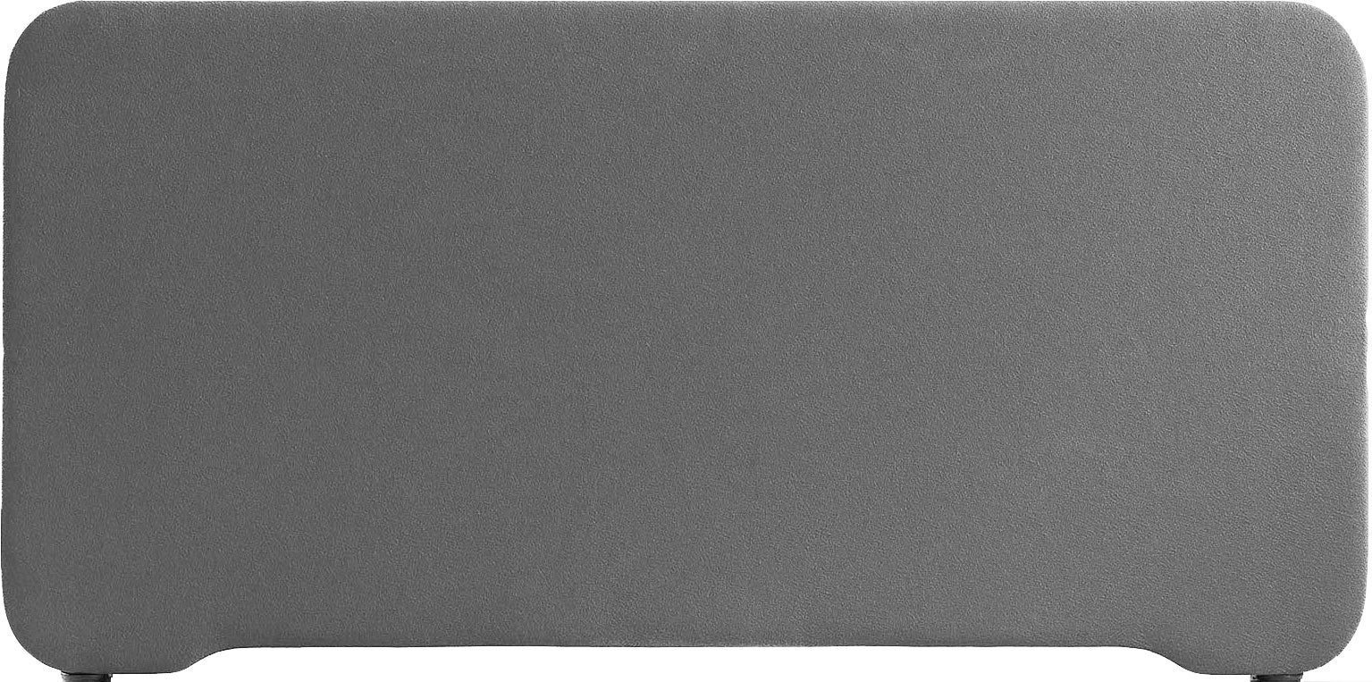 [2484052] Bordsskärm Edge 800 x 400 mm  grå