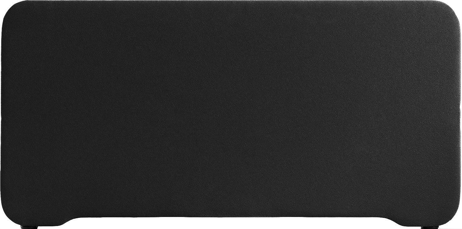 [2484091] Bordsskärm Edge 800 x 400 mm Svart
