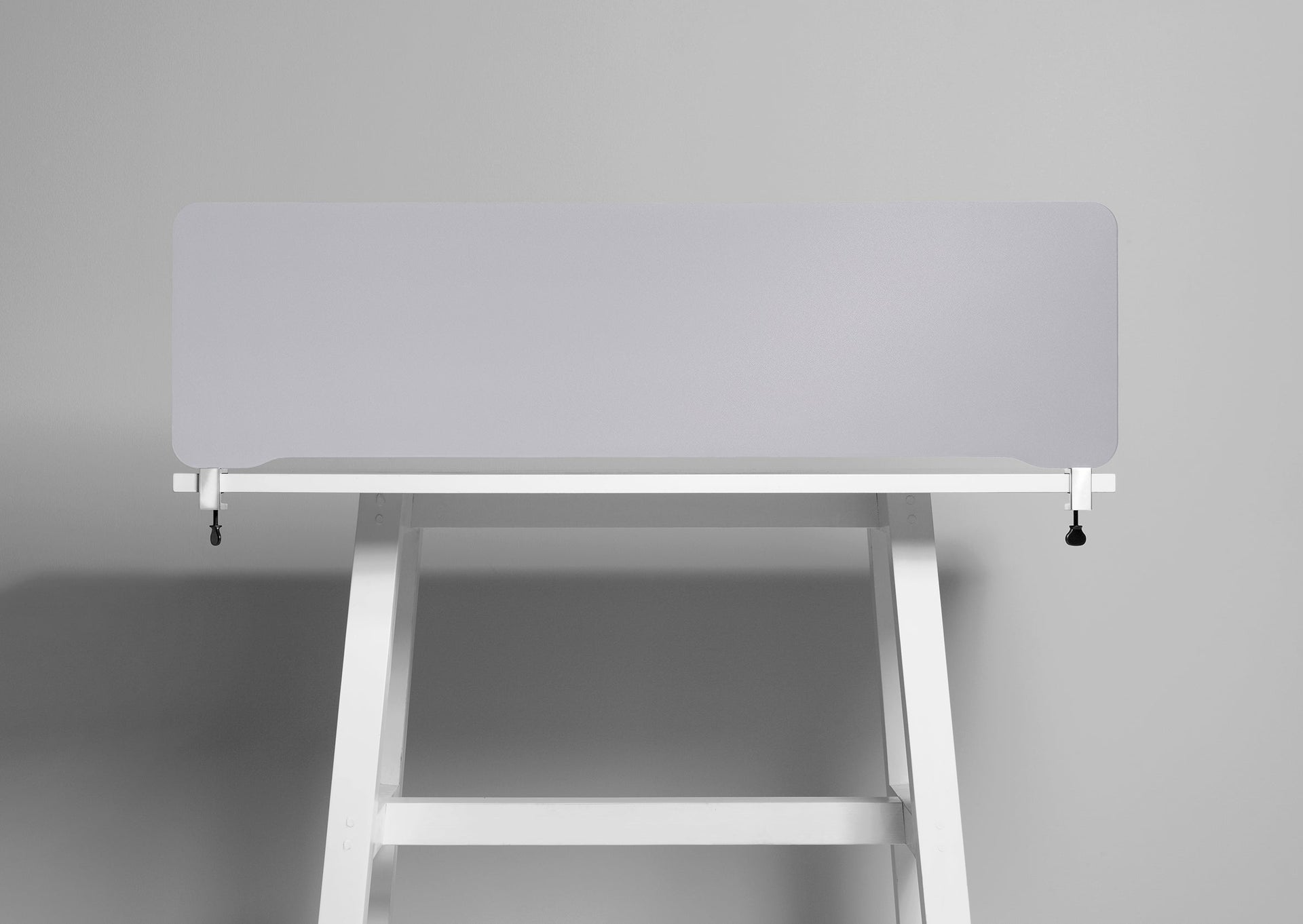 [2484105] Bordsskärm Edge 1400 x 400 mm ljusgrå