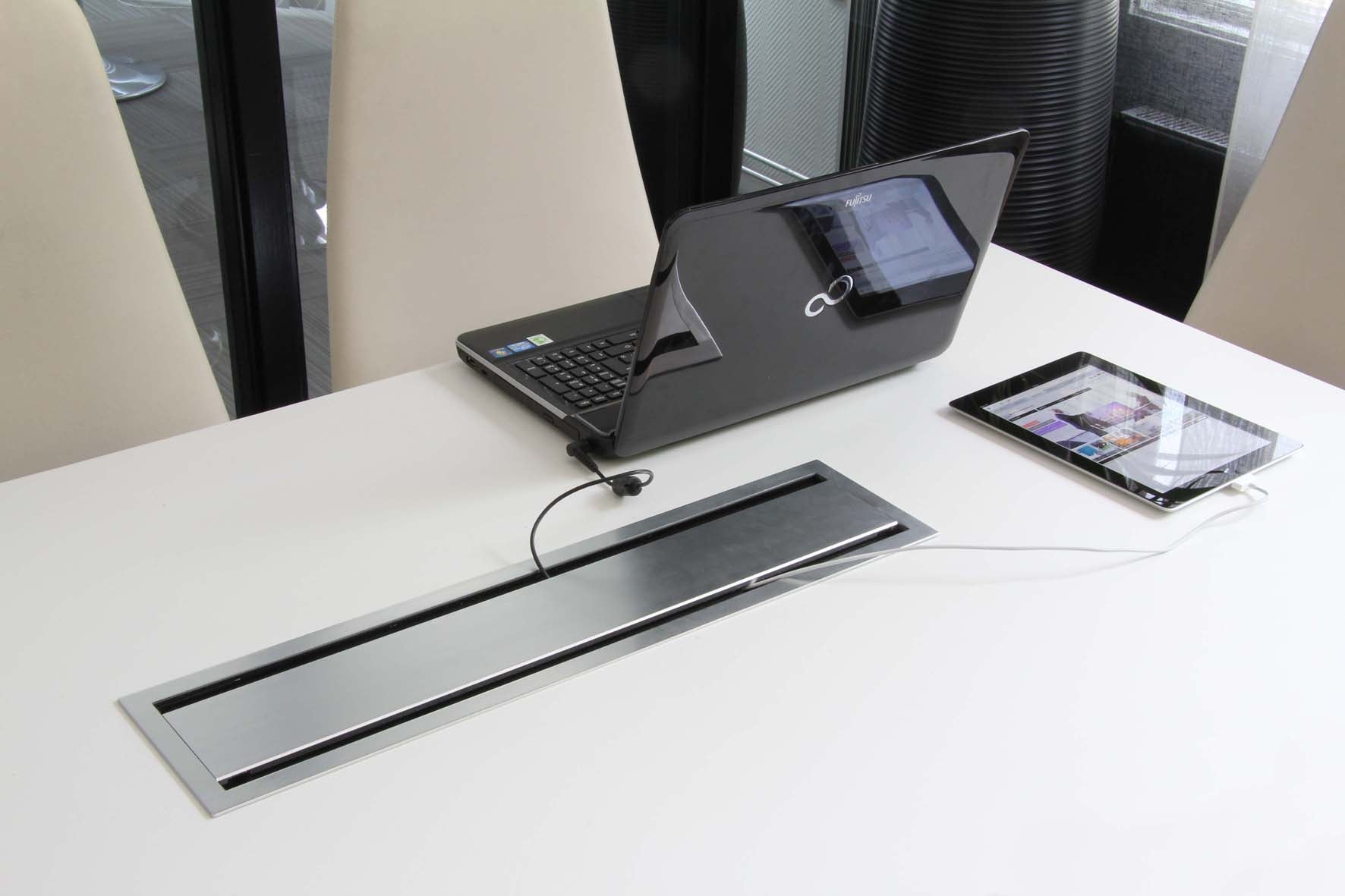 [2482532] Bi-Box 605 x 150 mm dubbel silver