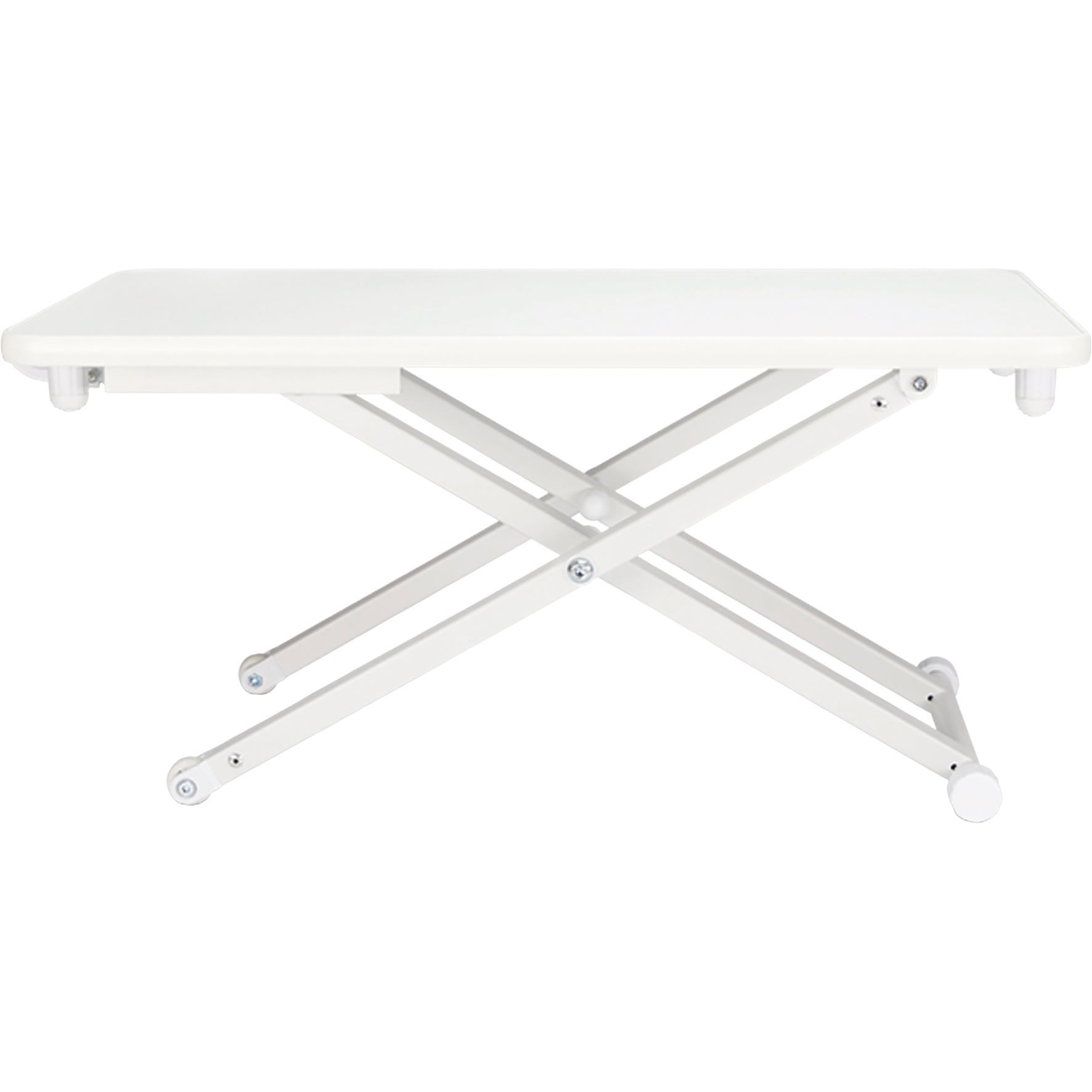 [8558626] Höj- och sänkbart bord small 65x40 cm vit