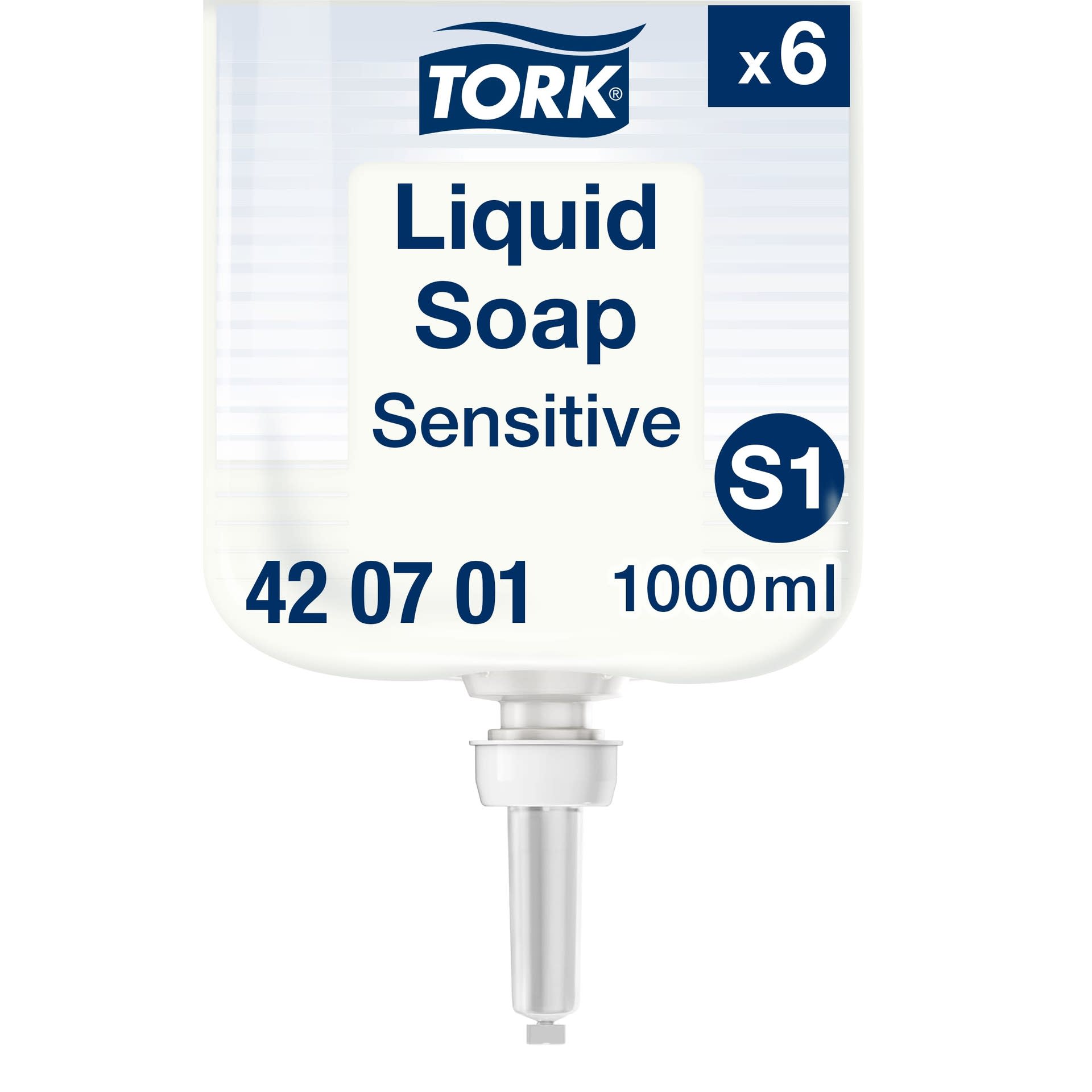 [2256064] Tvål Sensitive Tork S1 1 liter