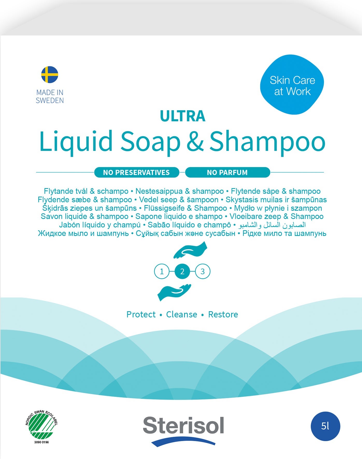 [2256386] Tvål/Schampo ULTRA Oparfymerad 5 liter