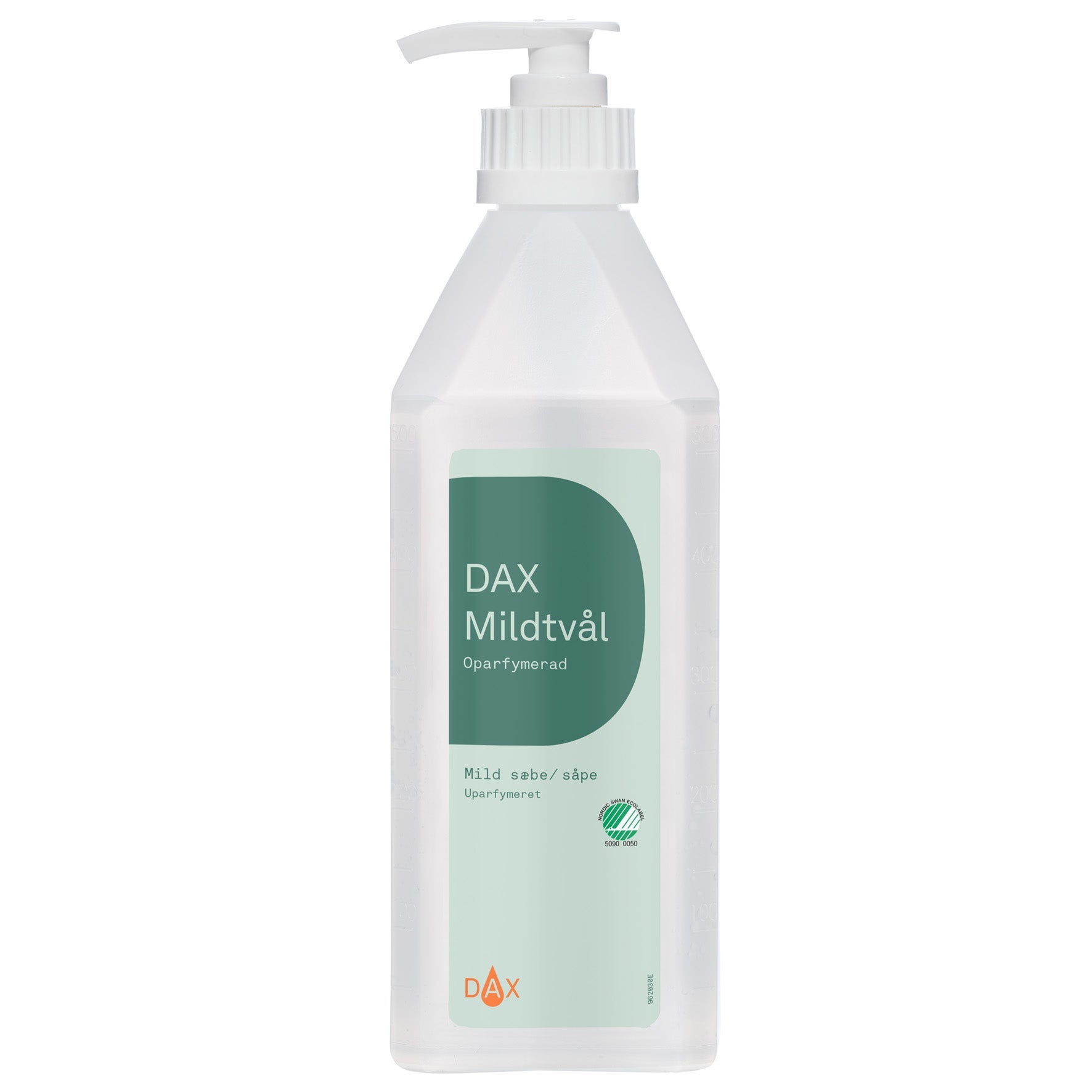 [2256236] Mildtvål med pump 600 ml Dax