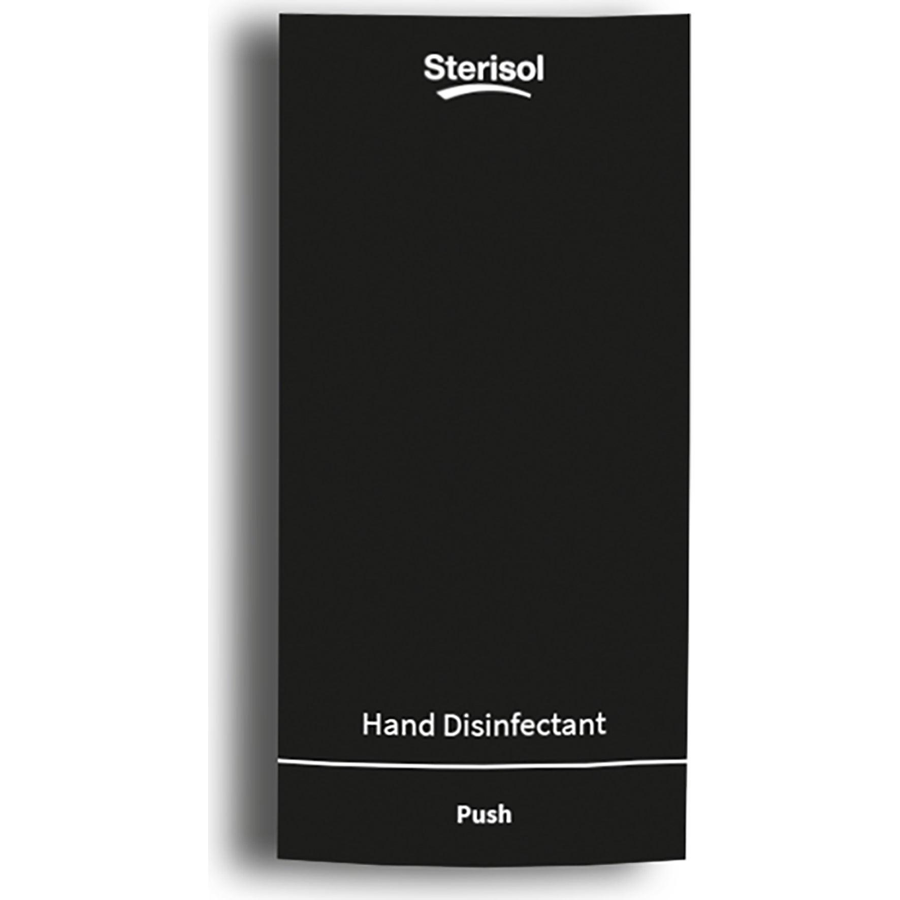 [8558641] Dispenser Sterisol Ecoline Slim handdesinfektion 375 ml svart