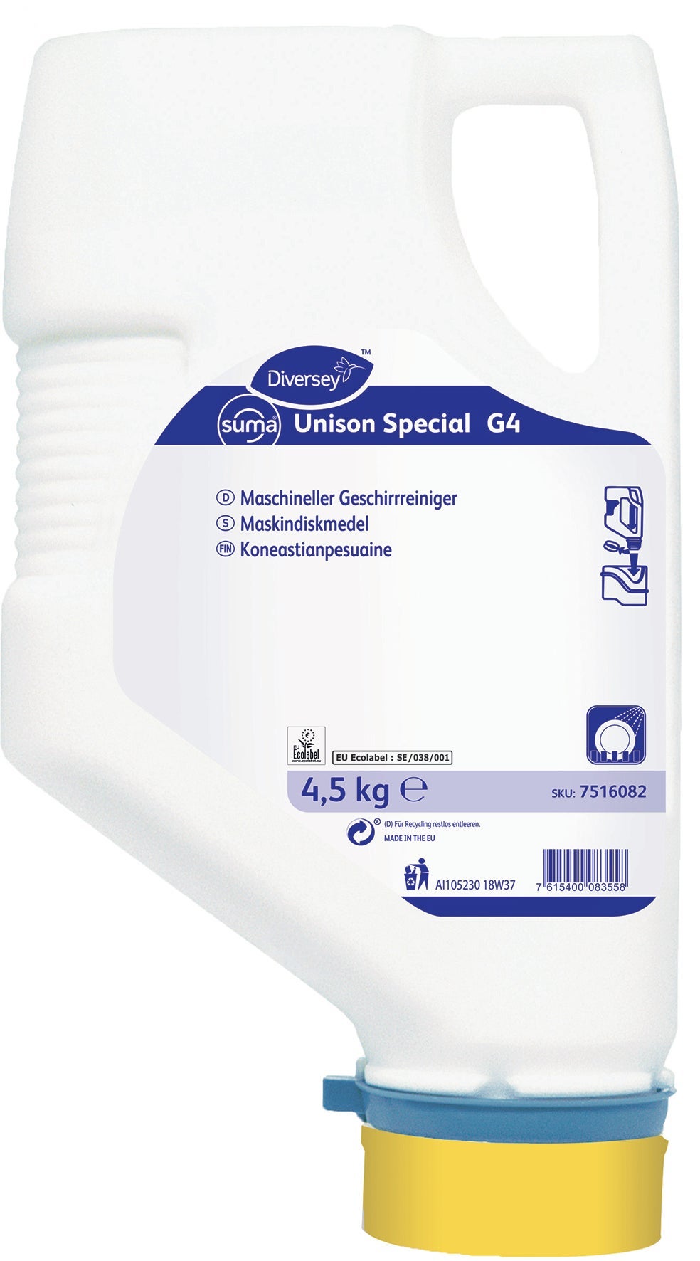 [2260406] Maskindiskmedel Suma Unison Special G4 4,5 kg