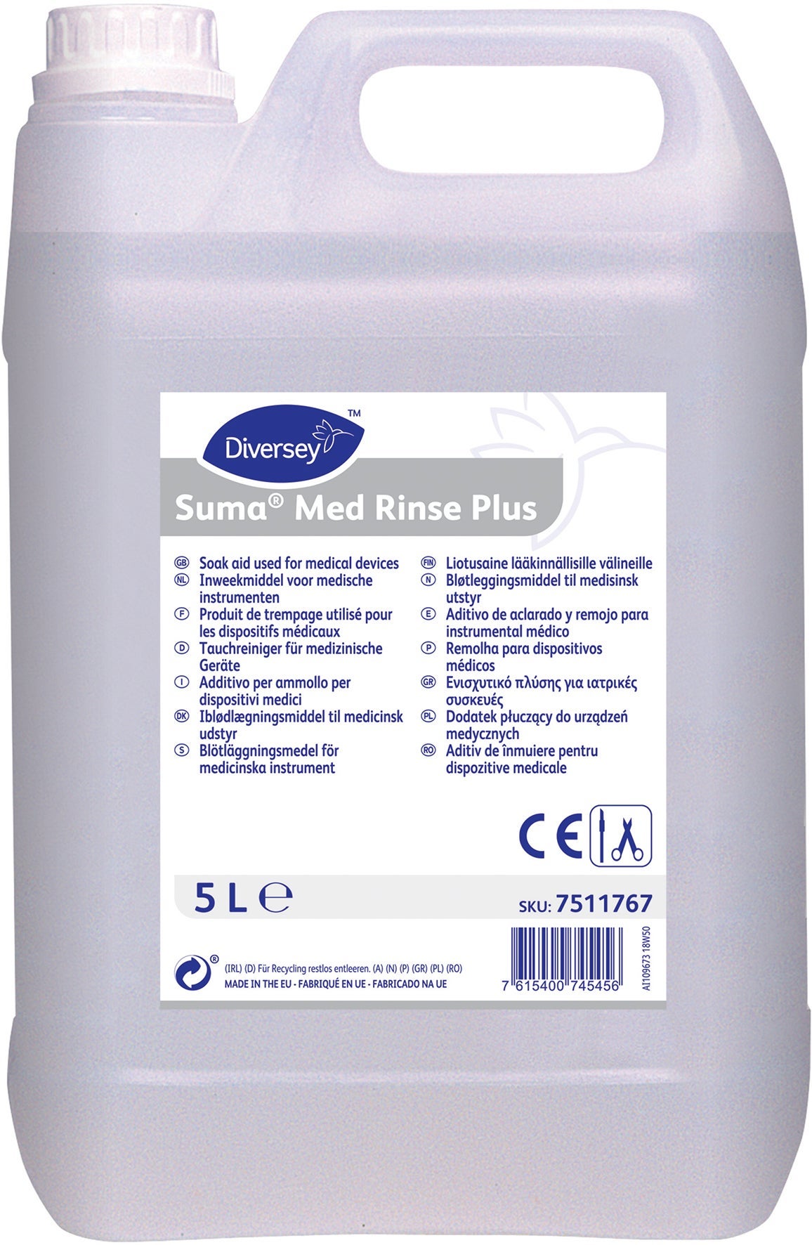 [8550058] Sköljmedel Suma Med Rinse Plus 5 liter