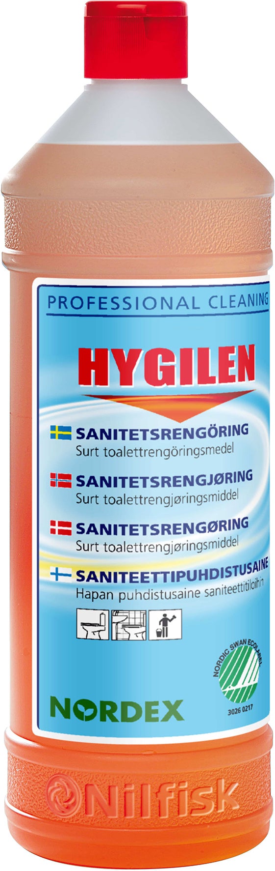 [2256427] Sanitetsrengöringsmedel Hygilen 1 liter
