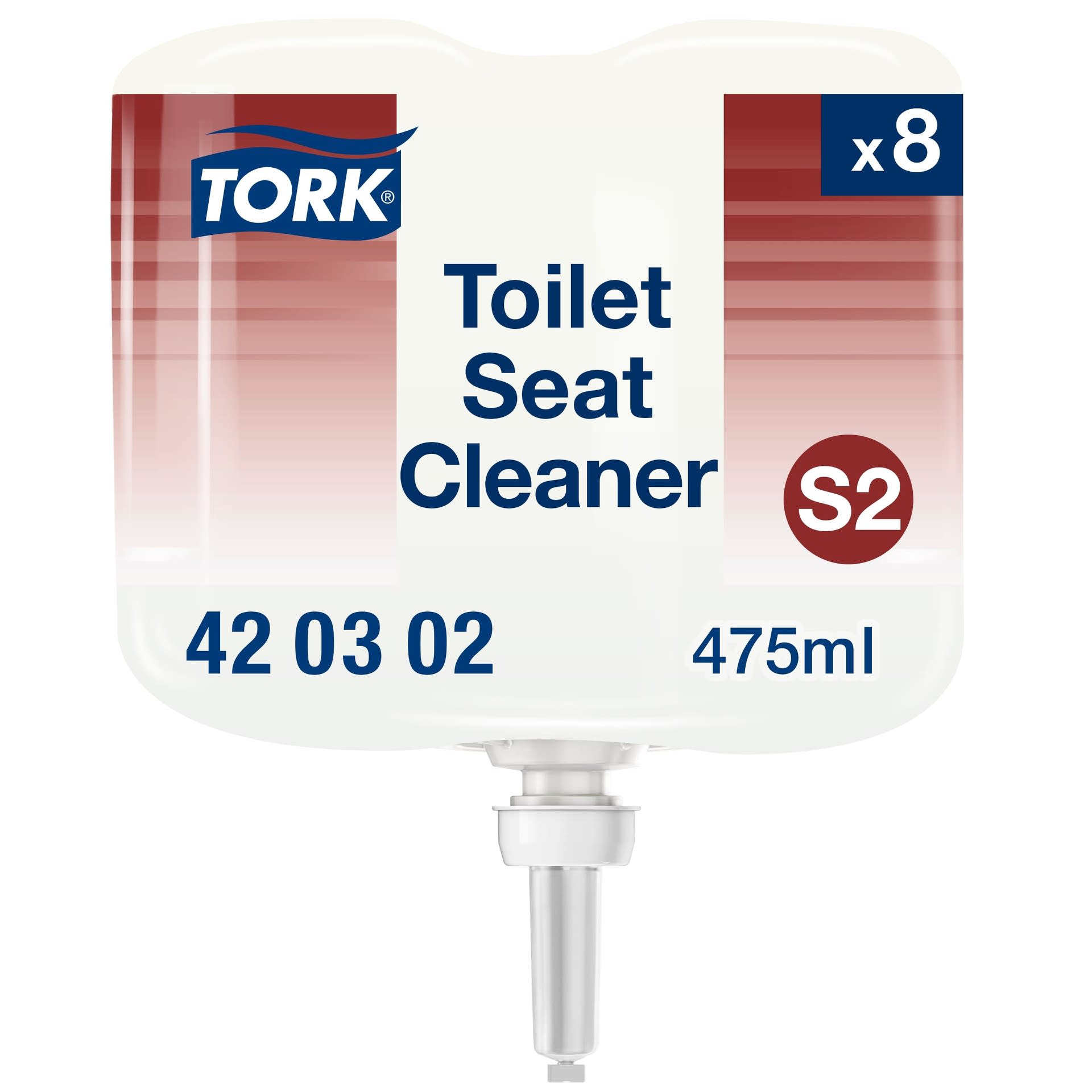 [2522203] Toalettsitsrengöring Tork S2 475 ml 8 st/fp