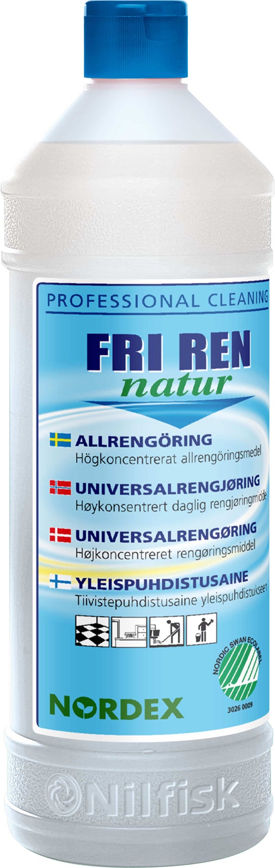 [2256647] Allrengöringsmedel Fri Ren Natur 1 liter