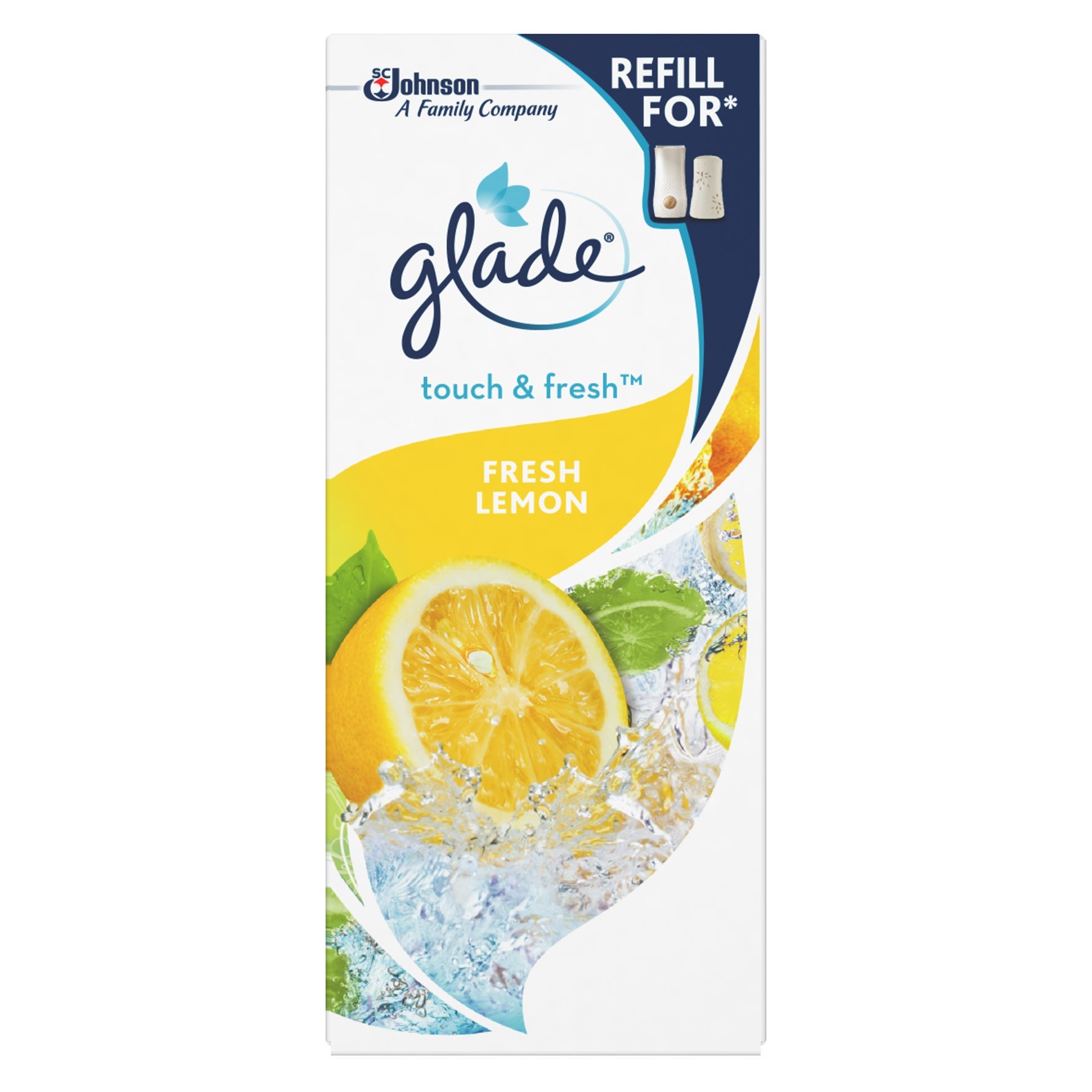 [2256742] Luftfräschare One Touch Fresh Lemon refill 12-pack