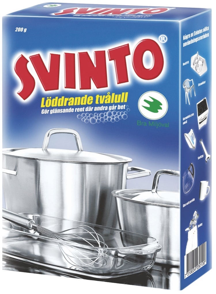 [2580240] Svinto stålull 200 gram