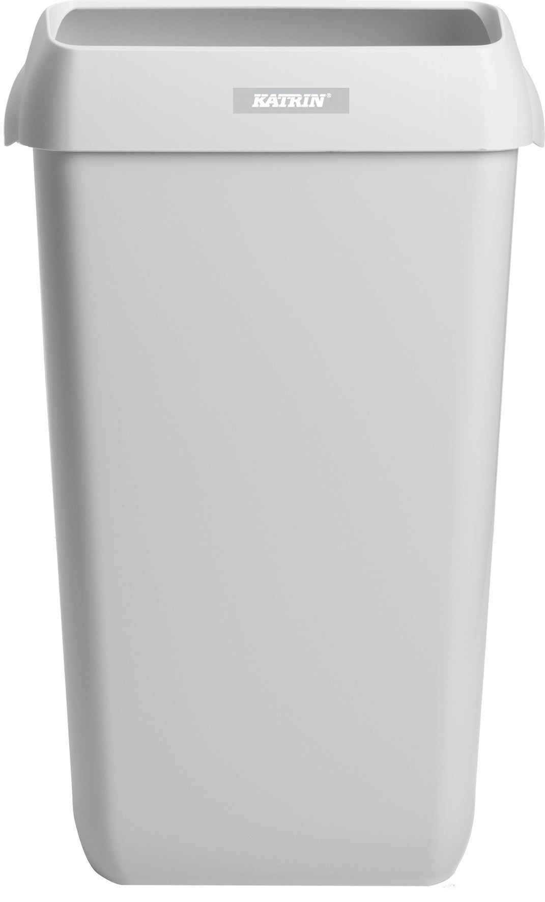 [8550795] Papperskorg Katrin med lock 25 liter vit 2 st/fp
