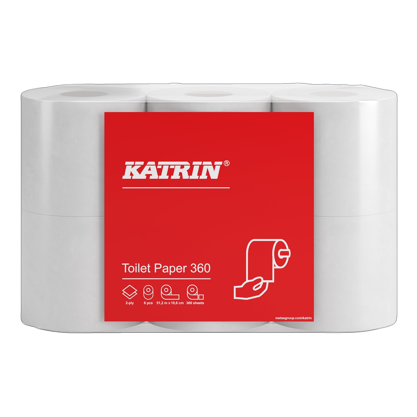 [2260583] Toalettpapper Katrin Basic Toilet 360 42 st/bal