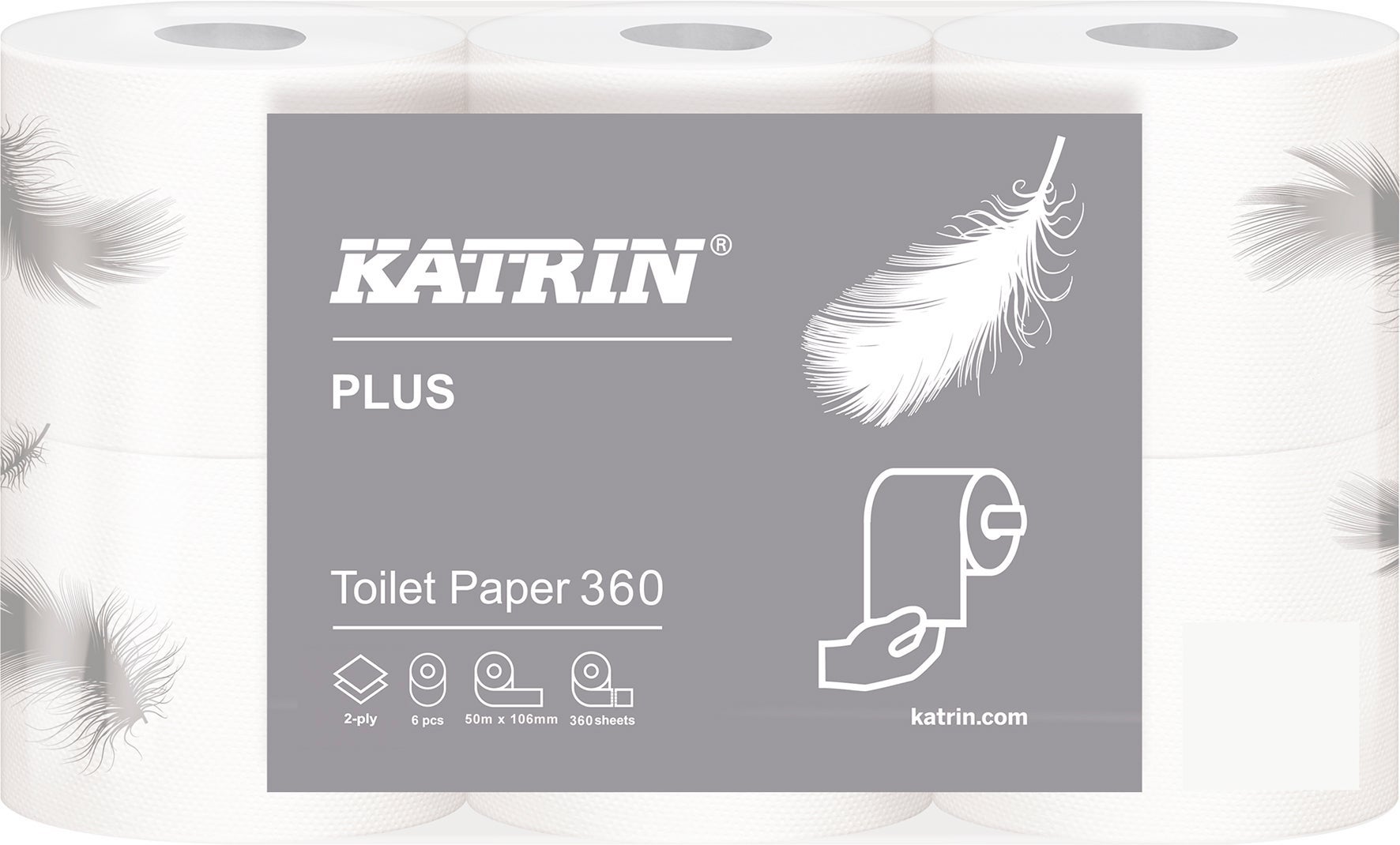 [2260599] Toalettpapper Plus Toilet 360 Katrin