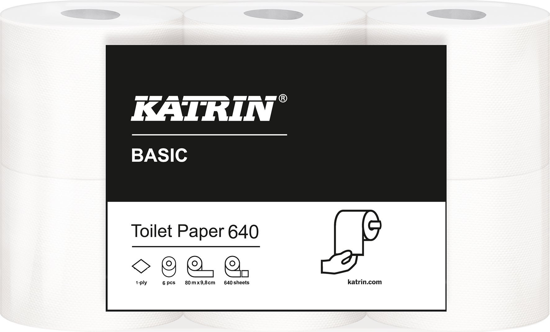 [8555965] Toalettpapper Katrin Basic Toilet 640