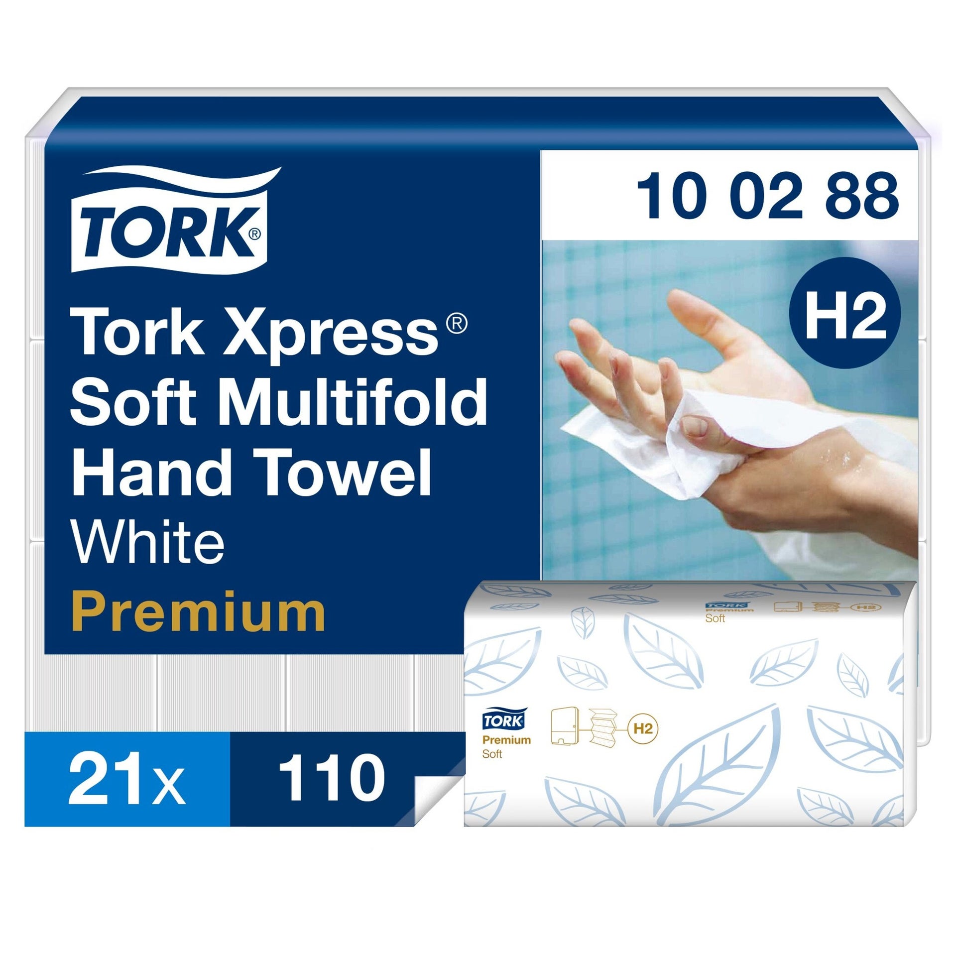 [2514114] Handduk Tork Premium H2 2310 st/krt