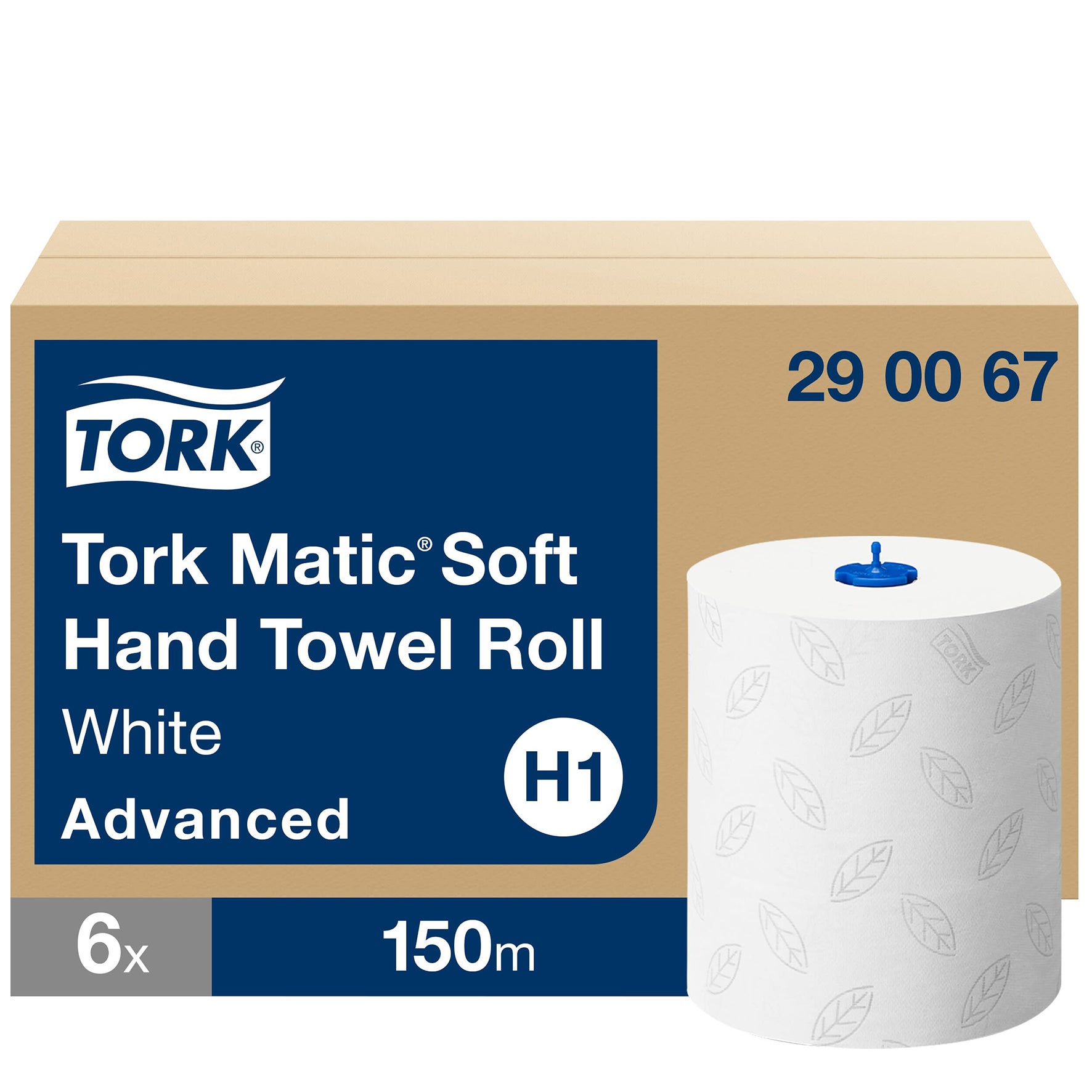 [2514118] Torkrulle H1 Advanced 6/kt Vit