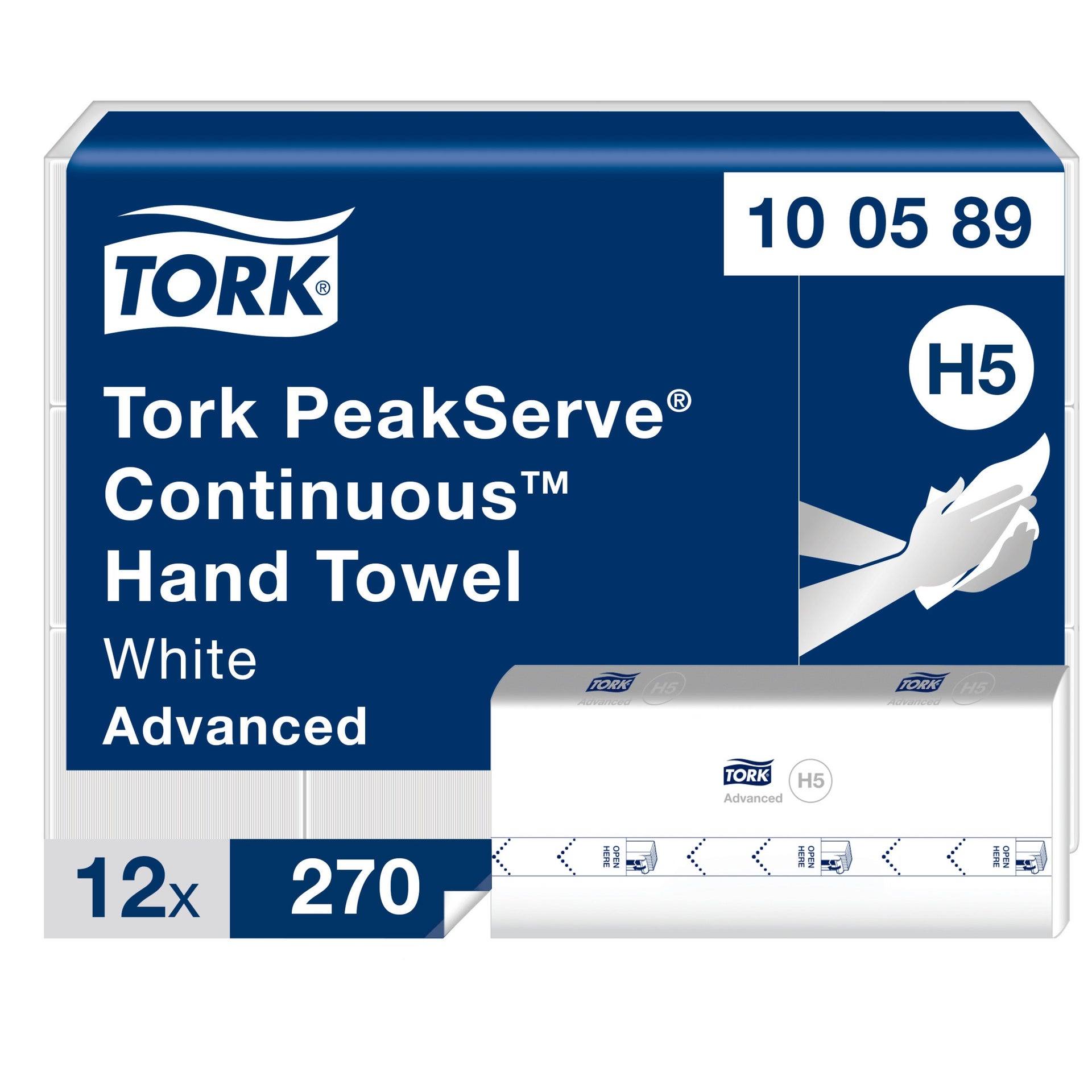 [8559150] Pappershanduk Tork PeakServe Continuous H5 Advanced 12x270 st