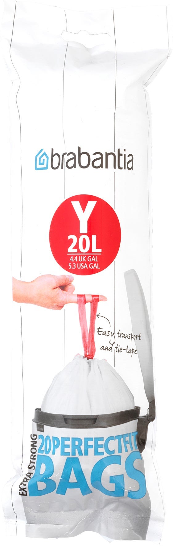 [8556712] Avfallspåse PerfectFit  Y 20L 20st/fp