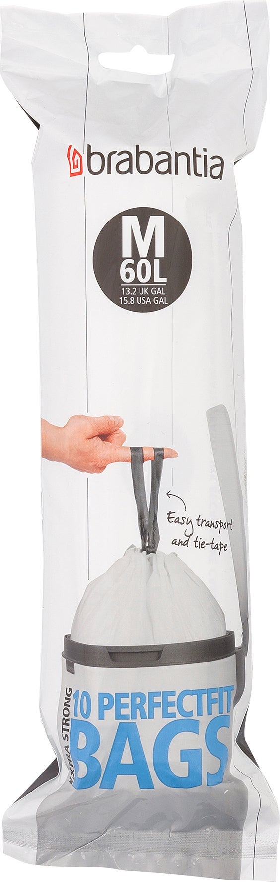 [8556717] Avfallspåse PerfectFit M 60L 10st/fp