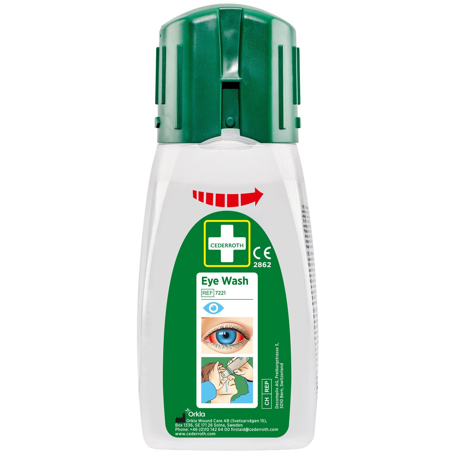 [2890275] Ögondusch Cederroth  fickformat 235 ml