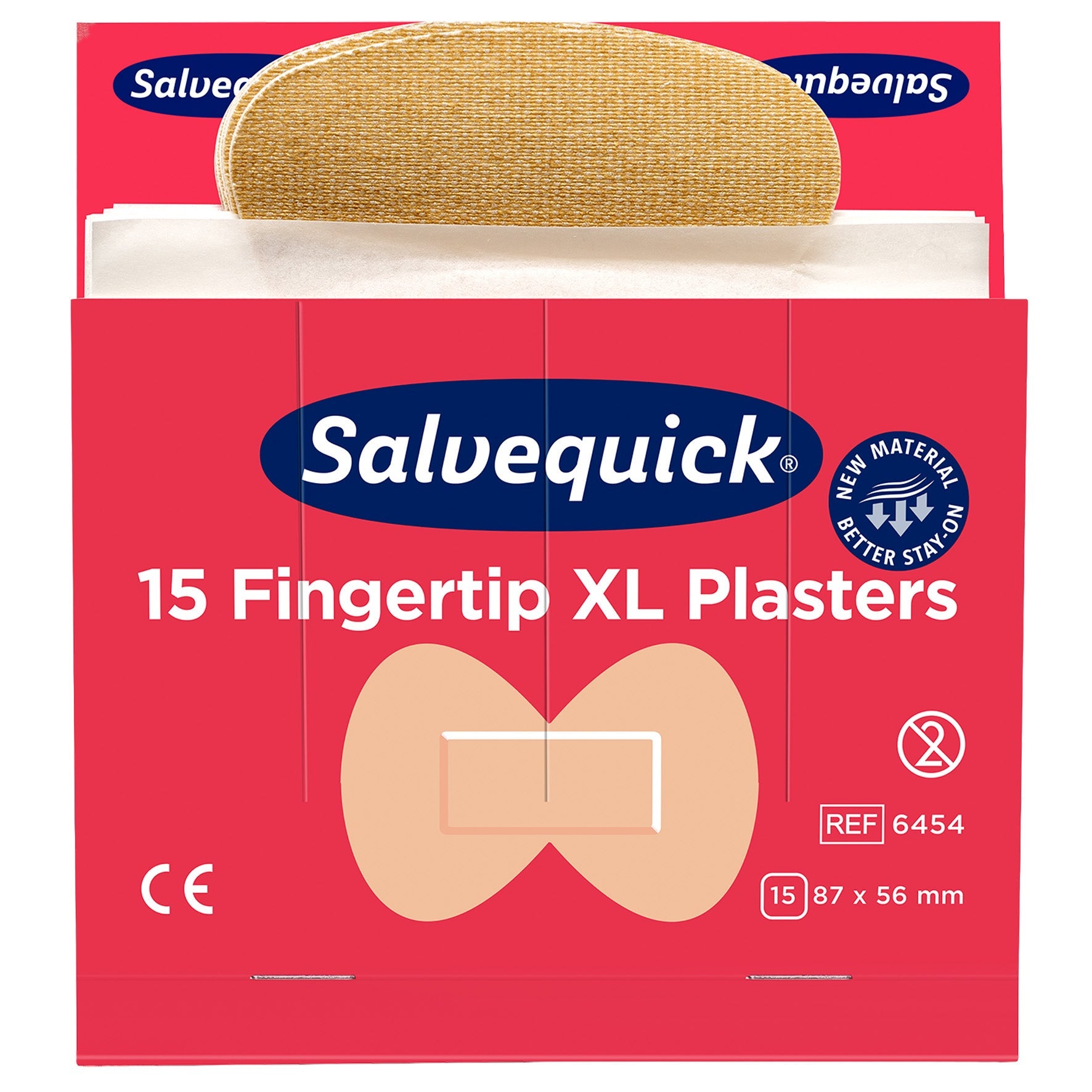 [2890311] Fingertoppsplåster XL 6 x 15 st/fp 6454