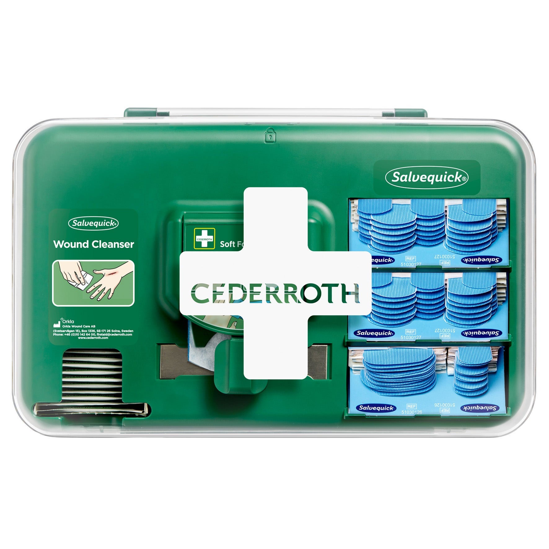 [8551605] Sårvård Wound Care Dispenser Blue Cederroth