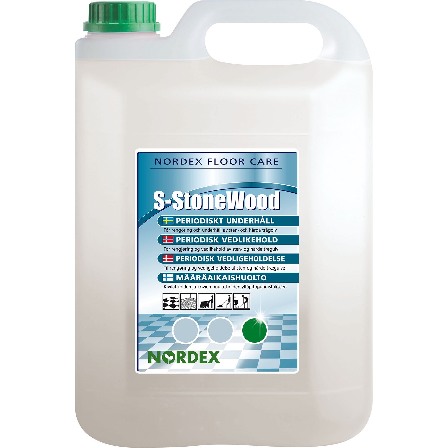 [2256657] Golvunderhåll S-Stone Wood 5 liter