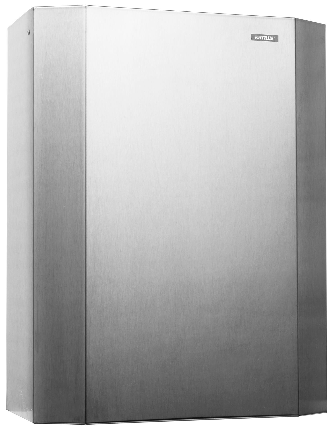 [8552284] Papperskorg i rostfritt Katrin