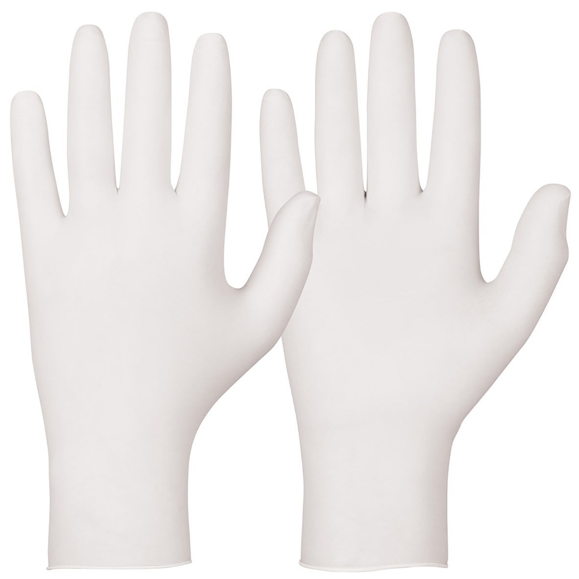 [8558416] Engångshandskar Magic Touch® puderfria vit nitril Storlek S 100 st/fp