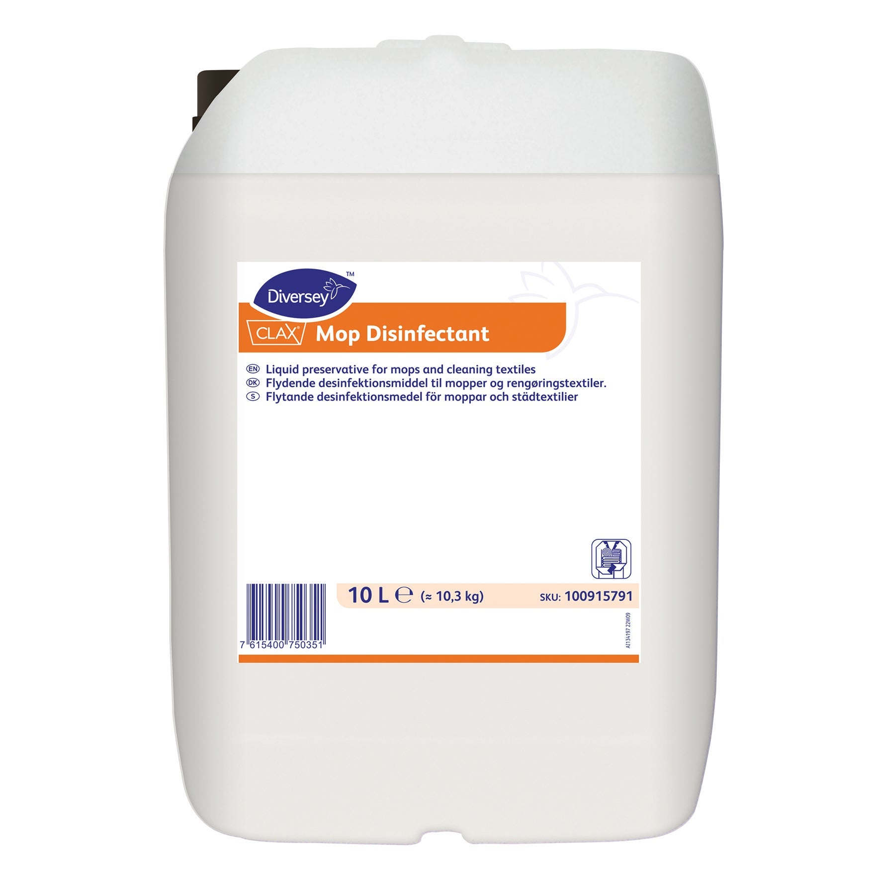 [2260203] Moppkonserveringsmedel Clax Mop disinfectant 10 liter