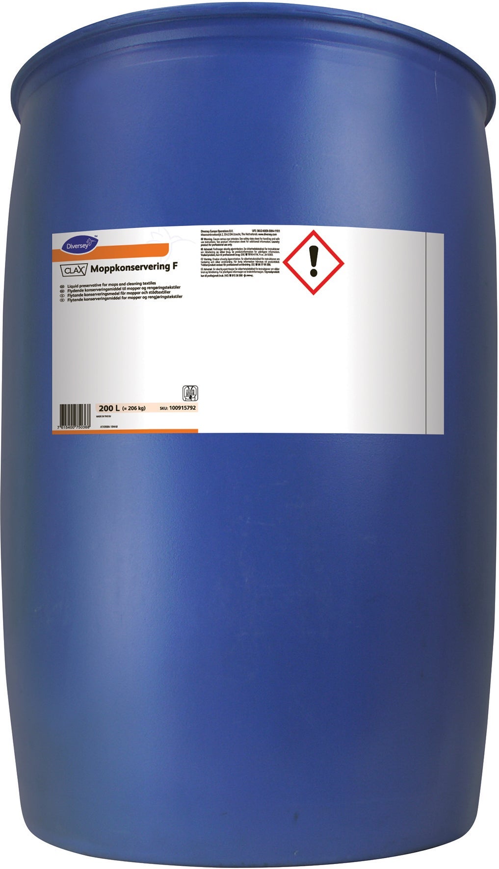 [2260464] Moppkonserveringsmedel Clax F 200 liter