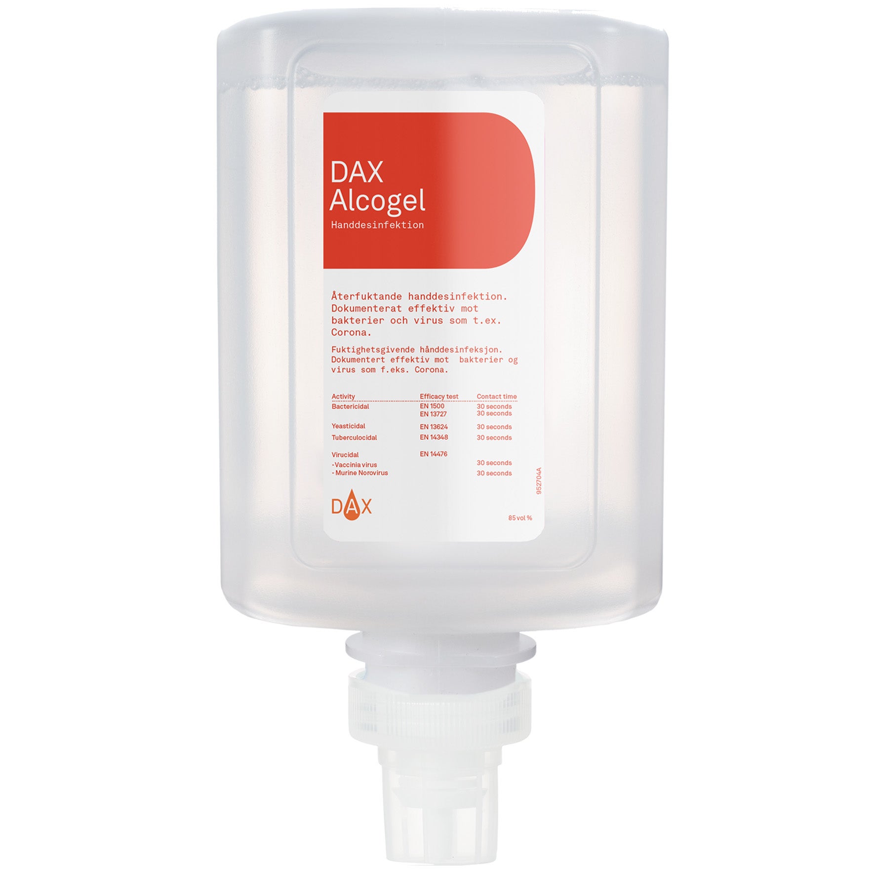 [8558151] Handdesinfektion DAX Alcogel 85% 1000 ml