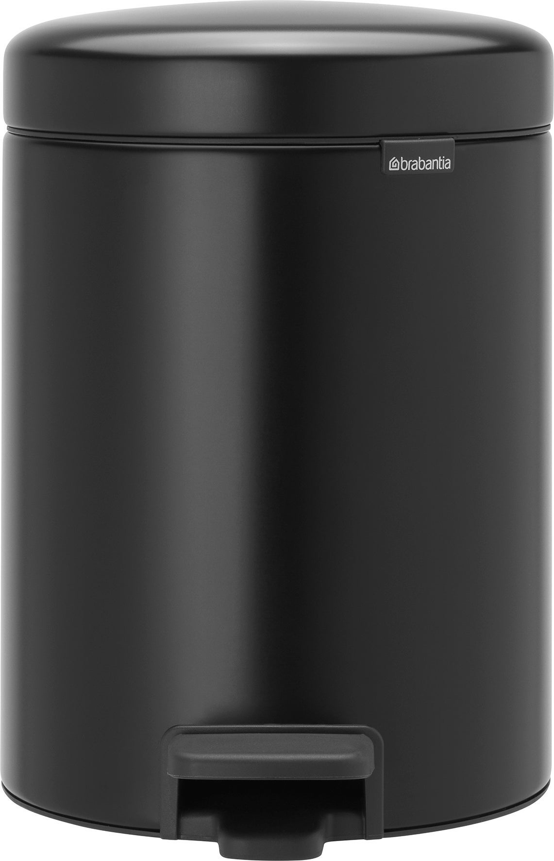 [8556700] Pedalhink NewIcon Mattsvart  5 liter Brabantia