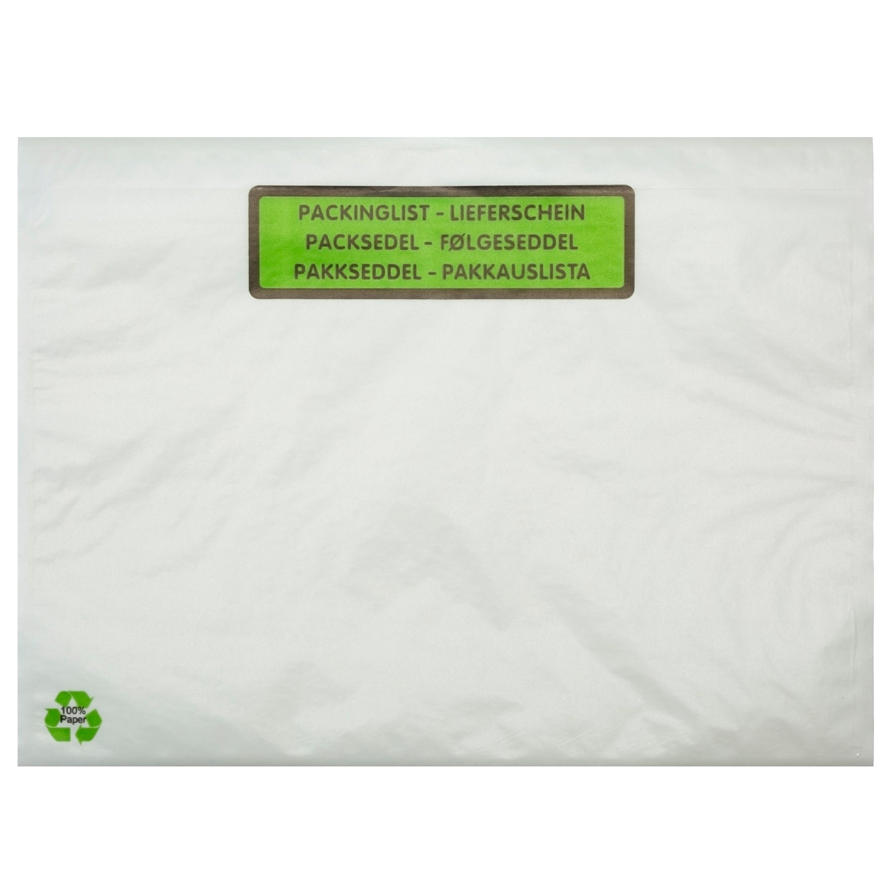 [8560602] Packsedelskuvert papp C5 med tryck 1000 st/fp