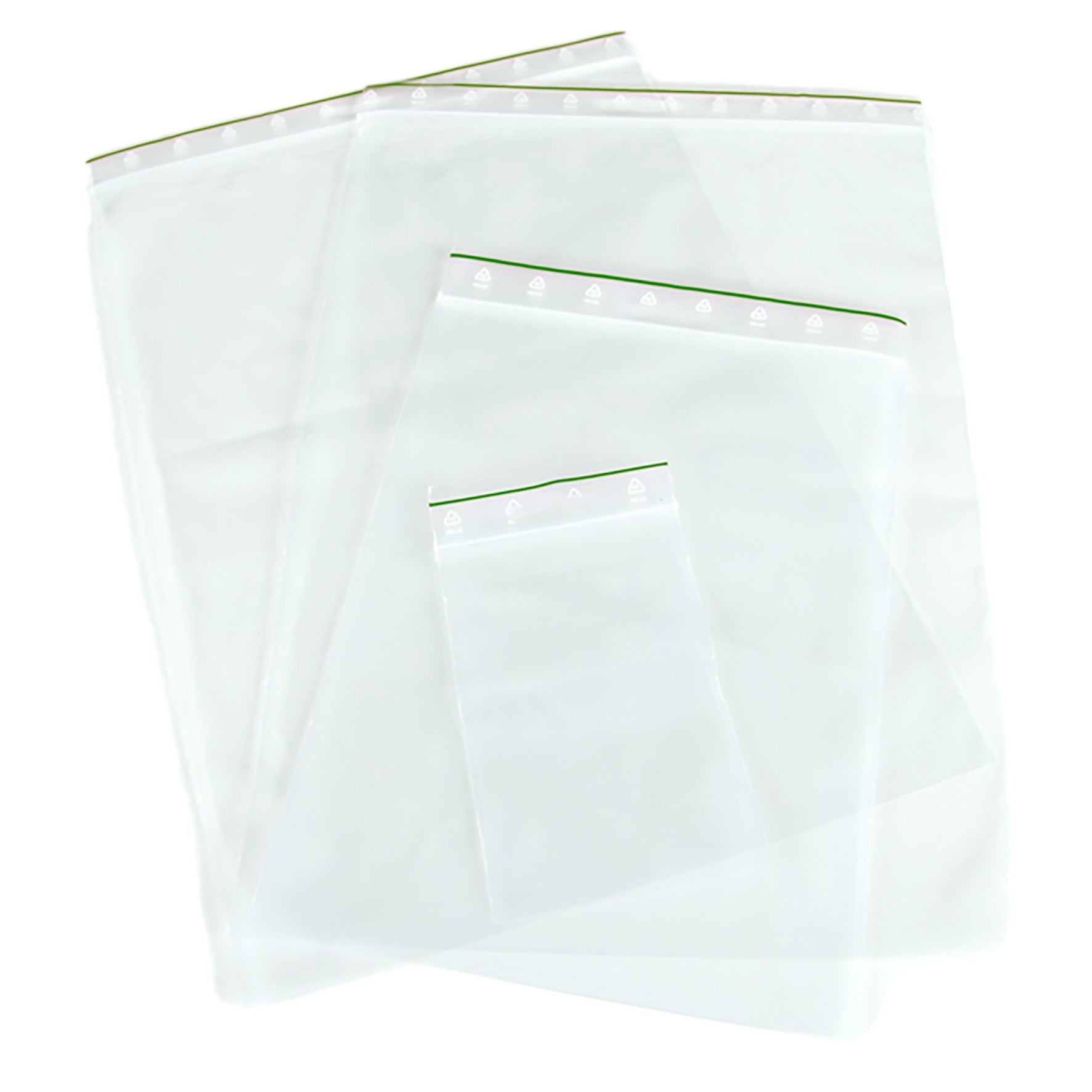 [8560439] Blixtlåspåse 55x65 mm utan skrivfält 100-pack