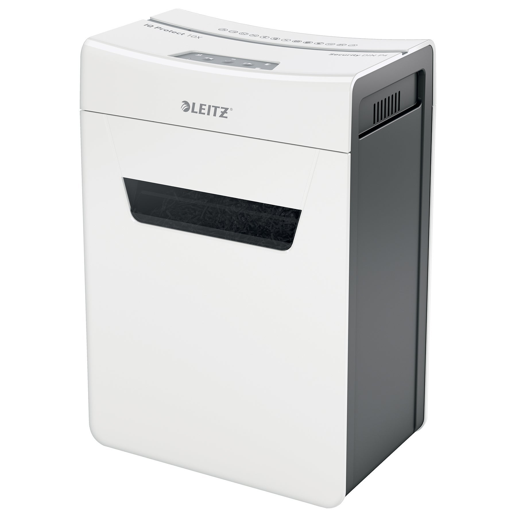 [8560578] Dokumentförstörare Leitz IQ Protect Premium 10X P4