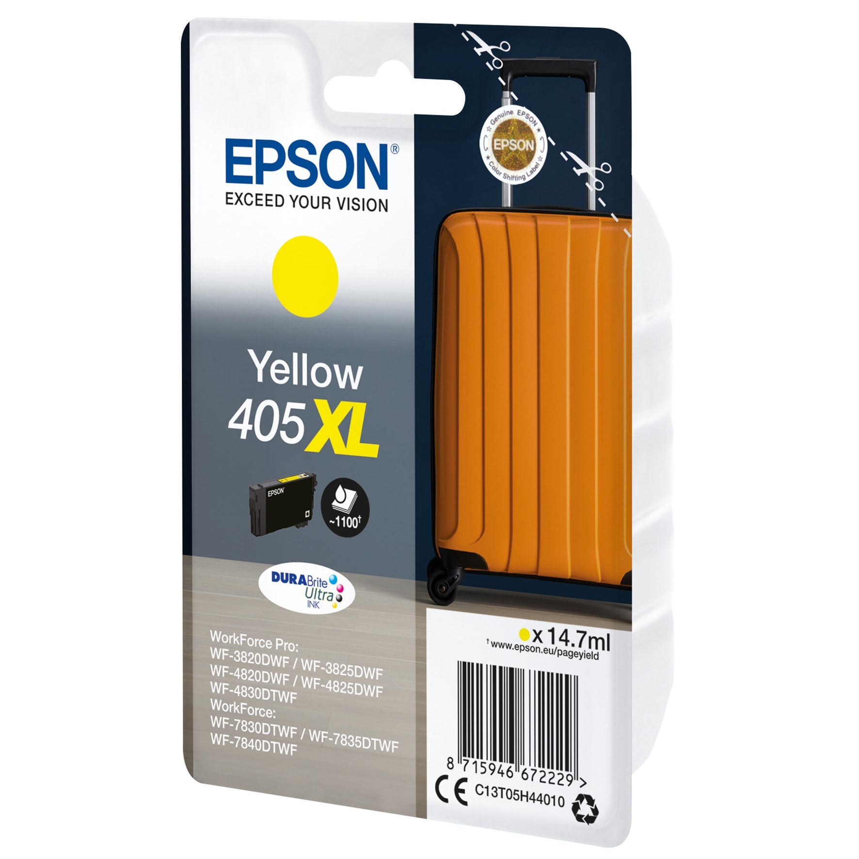 [5701521] Bläck Epson 405XL gul 14,7 ml