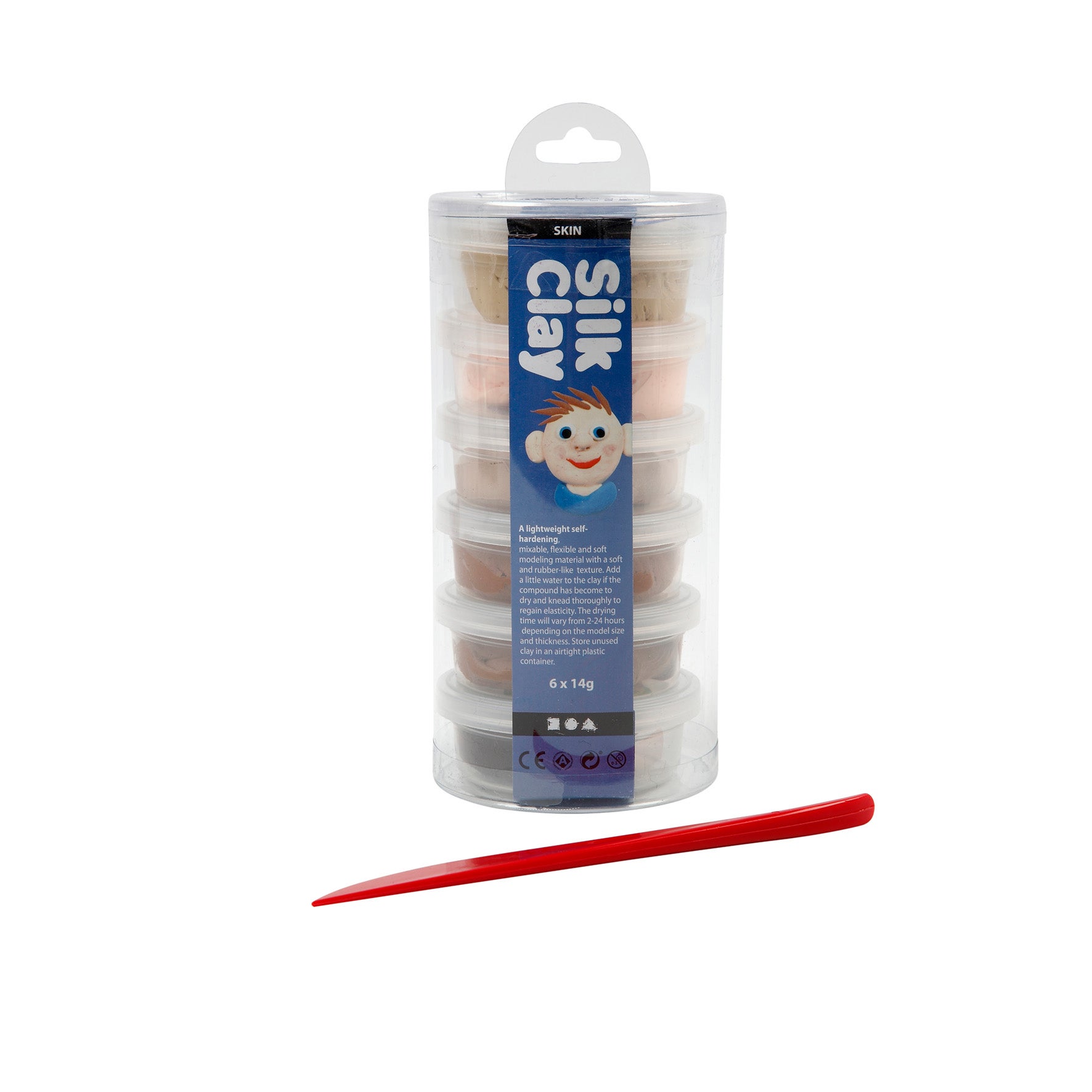 [8100548] Lera Silk Clay hudfärger 14gx6